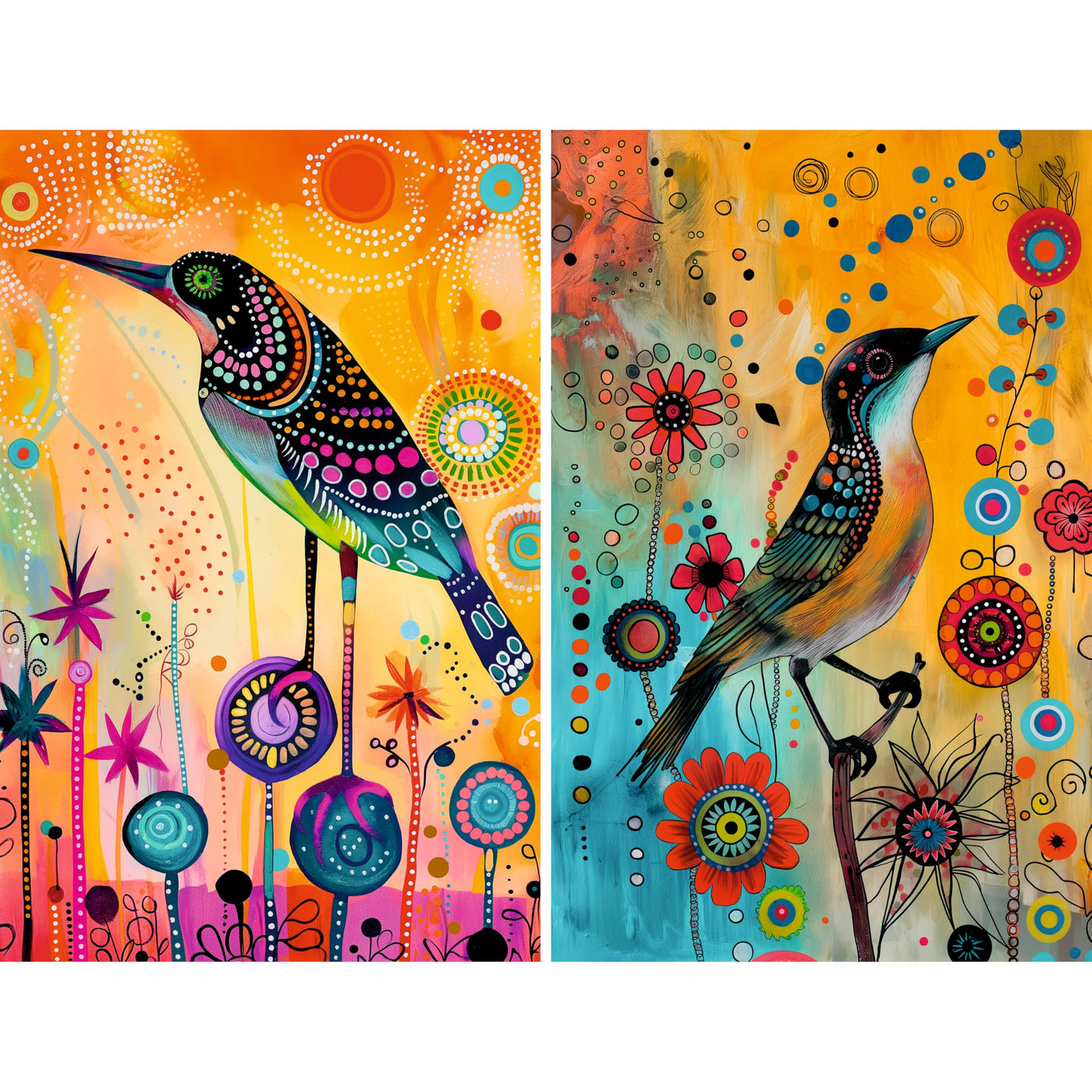 Decoupage Rice Papers - 6 Pieces | 6 Unique Designs | Versatile Decoupage Designs for Art Projects & Crafting by CRAFT KREATIVELY