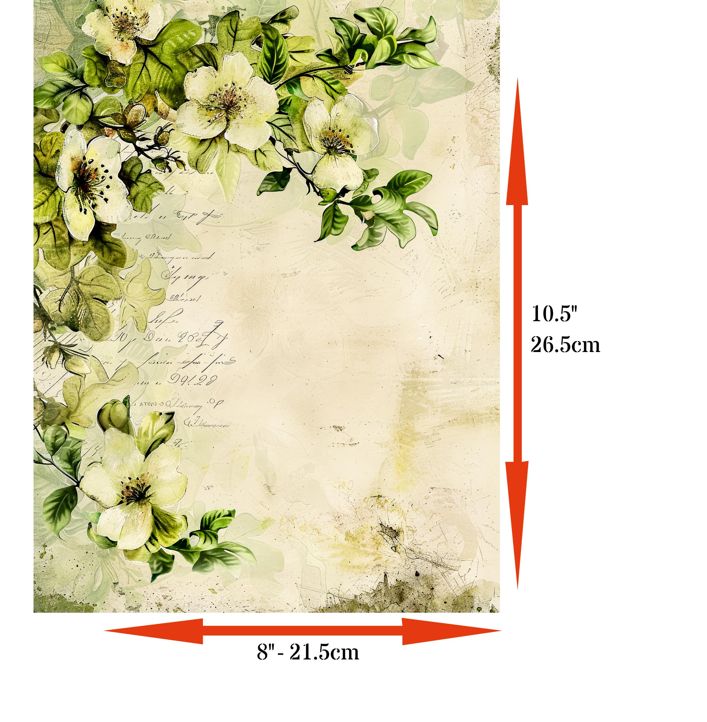 Decoupage Rice Papers - 6 Pieces | 6 Unique Designs | Versatile Decoupage Designs for Art Projects & Crafting by CRAFT KREATIVELY