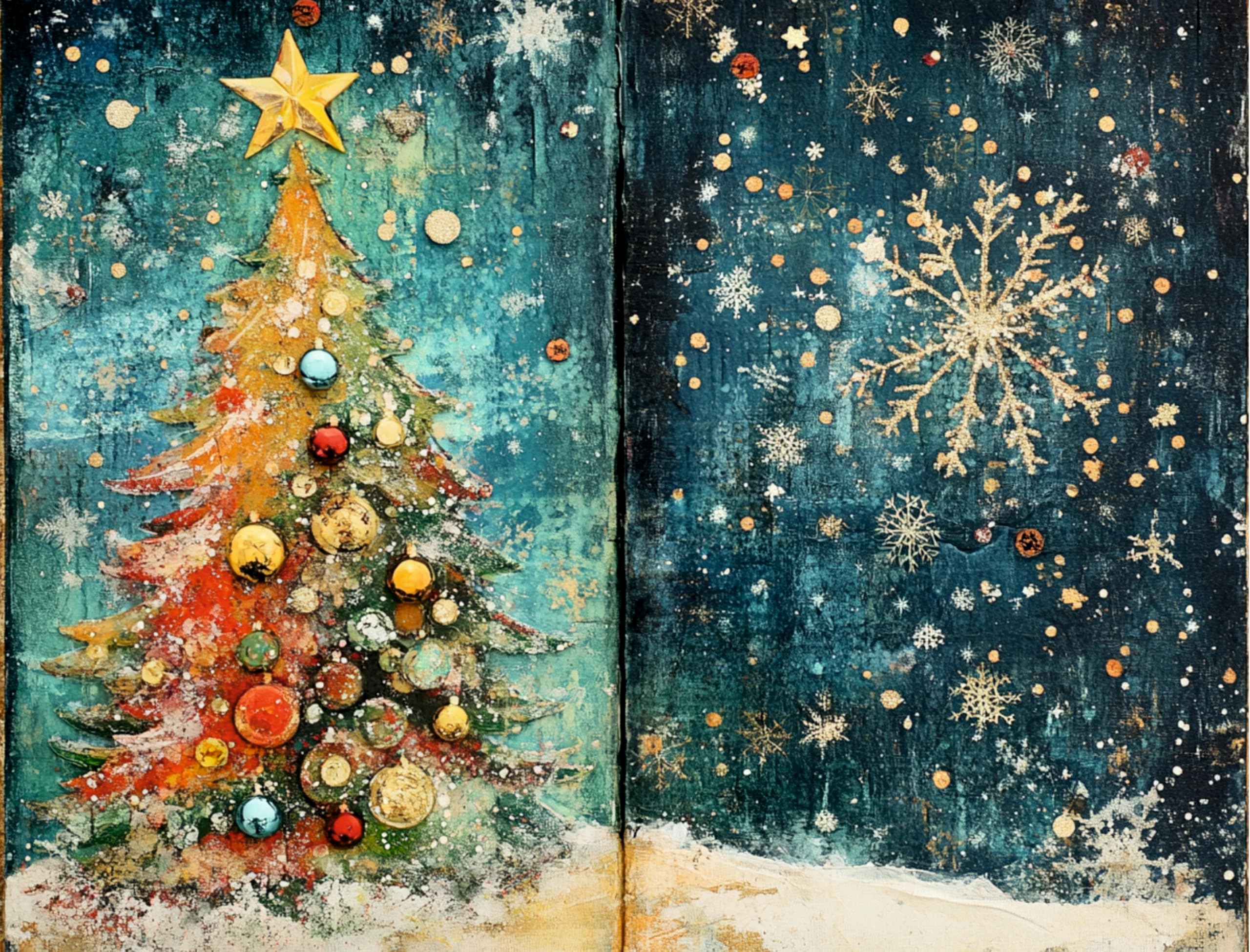 Decoupage Rice Papers - 6 Sheets | 6 Unique Designs | Versatile Christmas Designs for Art Projects & Crafting by CRAFT KREATIVELY