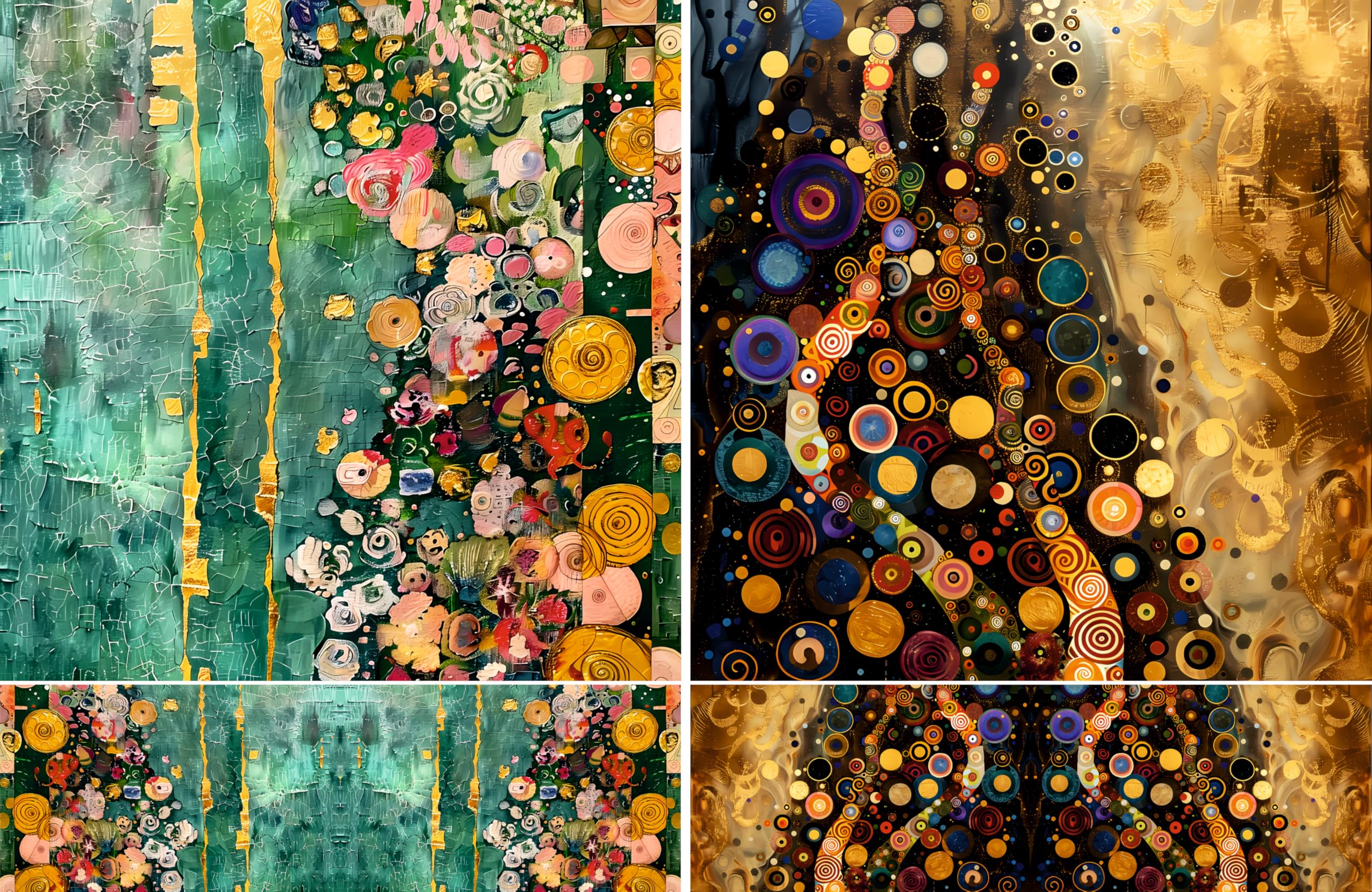 Decoupage Rice Paper, 8 x 10.5” (A4) – 9 Pages – 18 Coordinated Designs – Premium 30gsm Craft Paper for Furniture, Scrapbooking & DIY Décor by Craft Kreatively