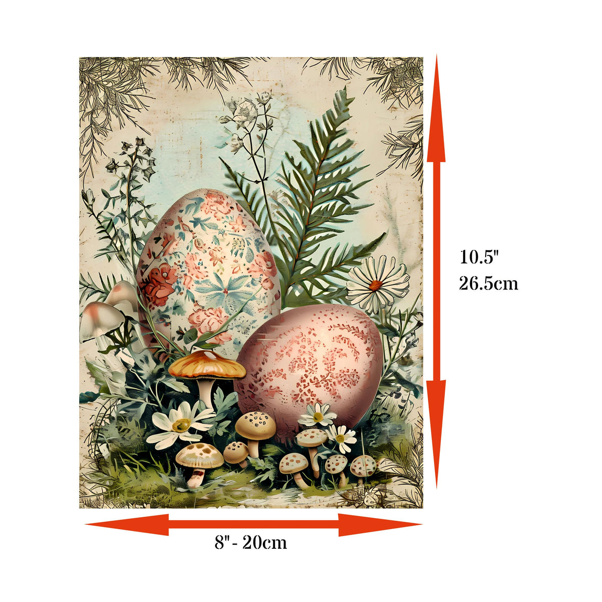 Mixed Media Rice Papers – Decoupage Paper 6x Designs for Collage, Mixed Media, Card Making & Crafts, Decoupage by CRAFT KREATIVELY