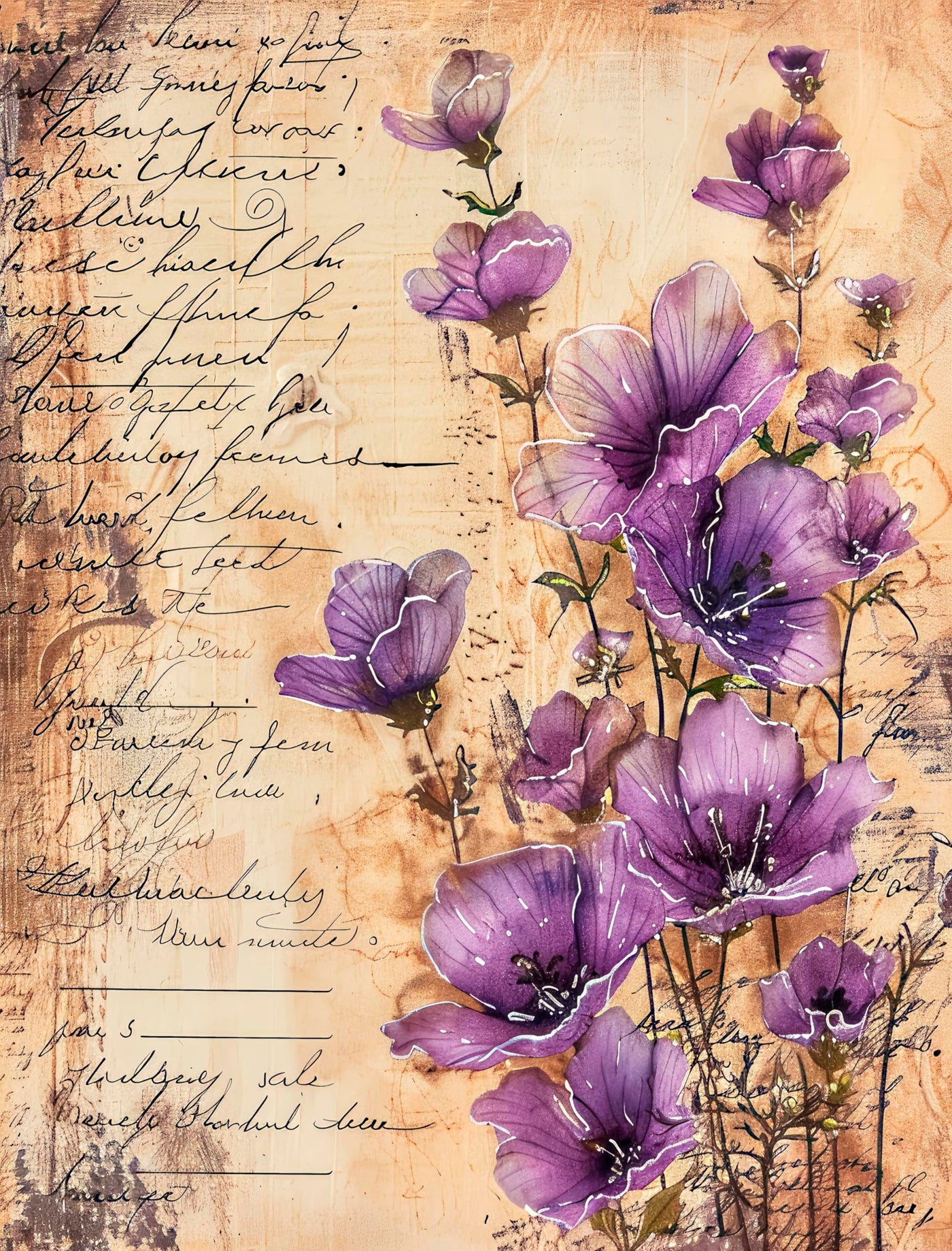 Decoupage Rice Papers - 6 Pieces | 6 Unique Designs | Versatile Decoupage Designs for Art Projects & Crafting by CRAFT KREATIVELY