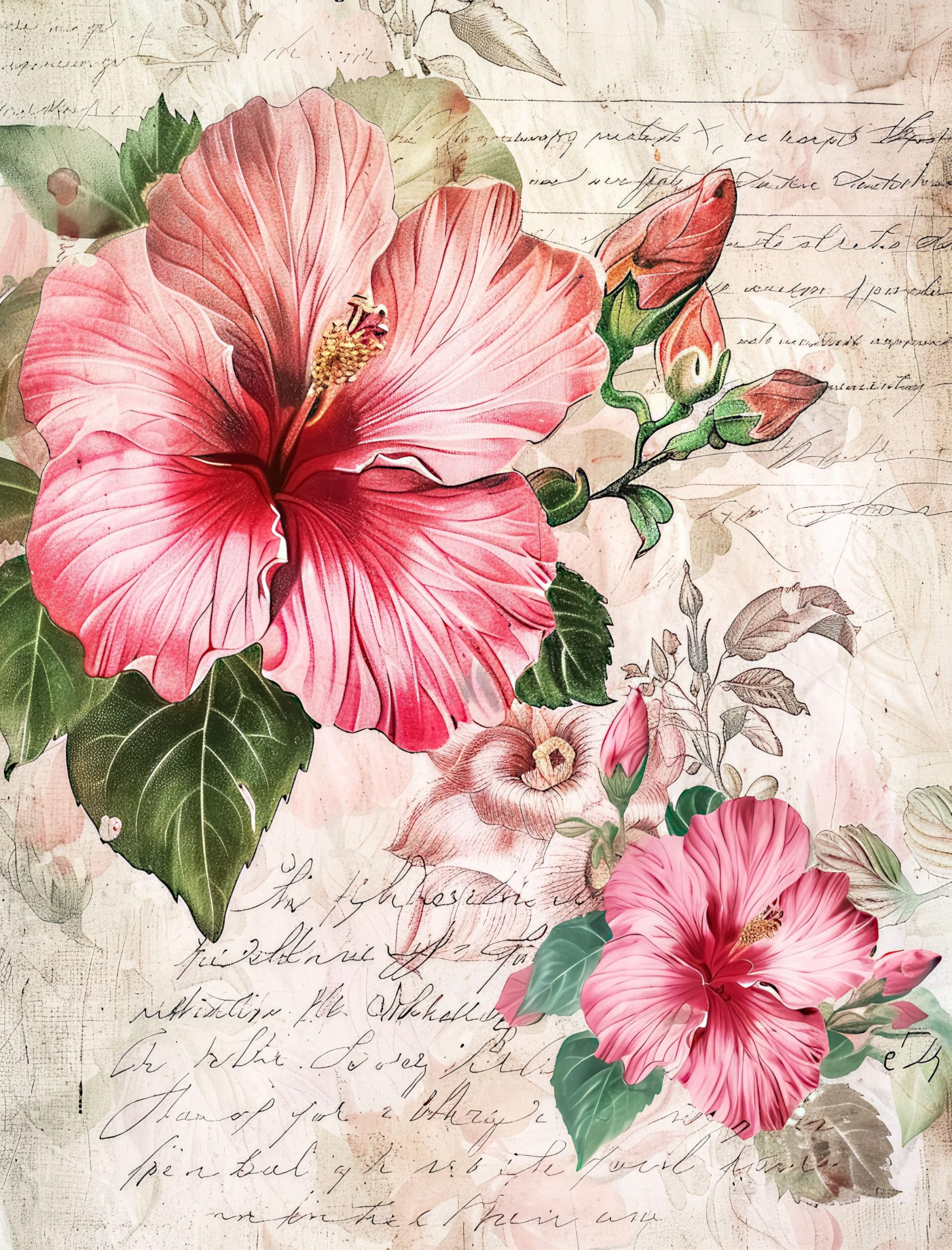 Decoupage Rice Papers - 6 Pieces | 6 Unique Designs | Versatile Decoupage Designs for Art Projects & Crafting by CRAFT KREATIVELY