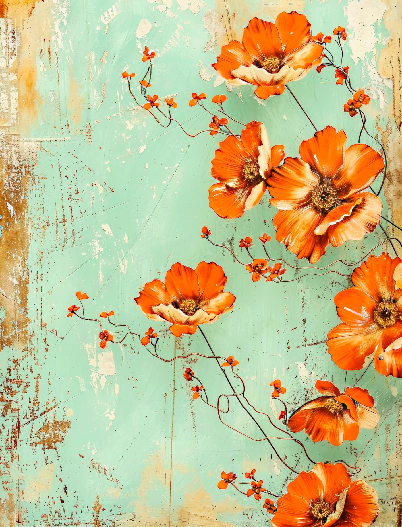 Decoupage Rice Papers - 6 Pieces | 6 Unique Designs | Versatile Decoupage Designs for Art Projects & Crafting by CRAFT KREATIVELY