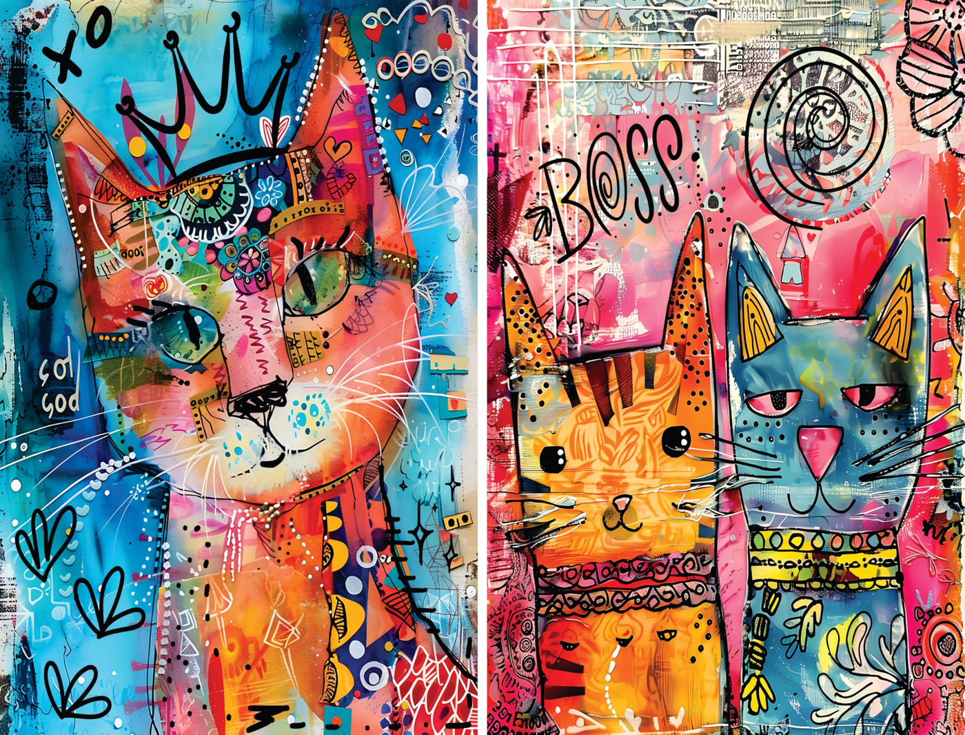Decoupage Rice Papers - 6 Pieces | 12 Unique Designs | Versatile Decoupage Designs for Art Projects & Crafting by CRAFT KREATIVELY