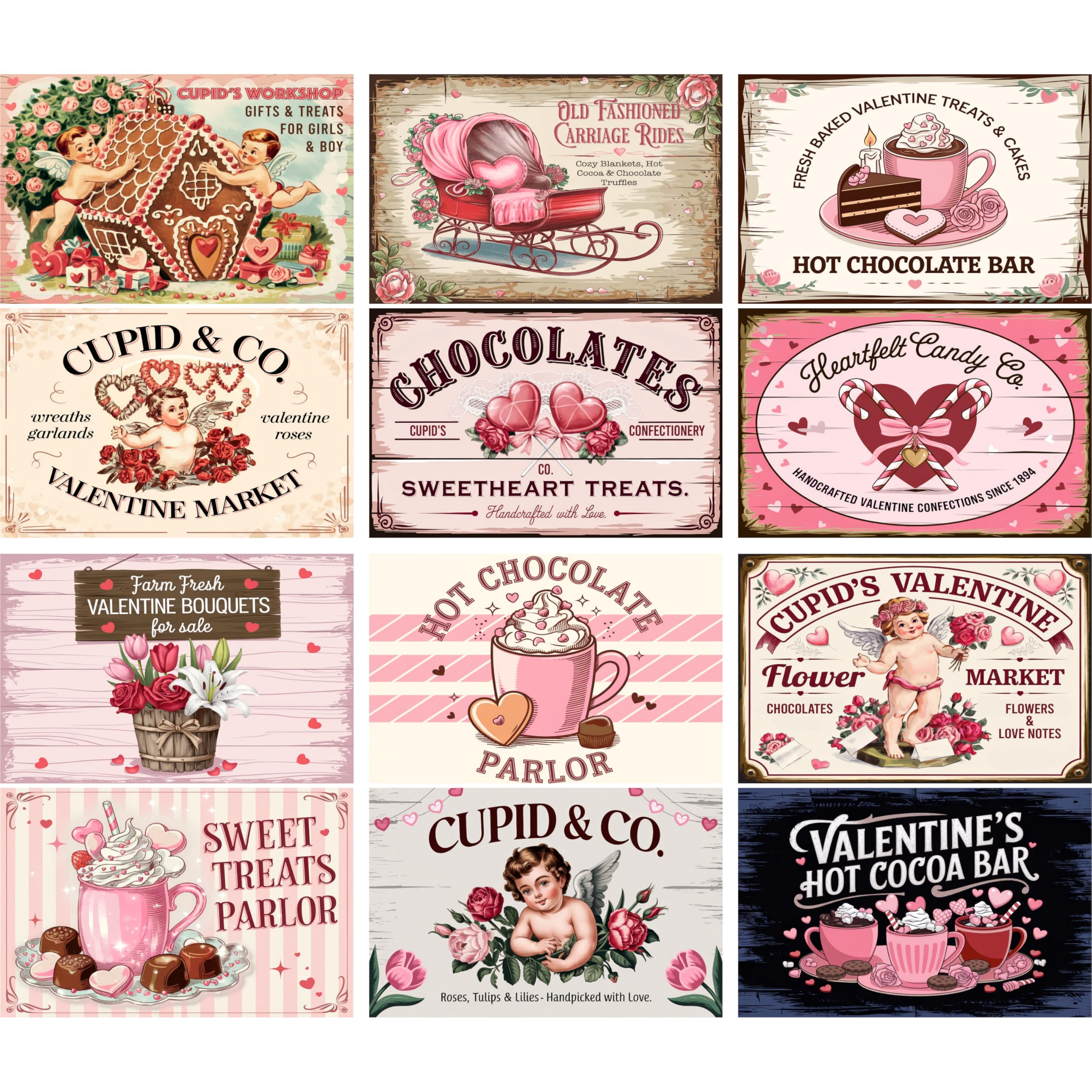 Decoupage Rice Papers - 6 Pieces | 6 Unique Designs | Versatile Decoupage Designs for Art Projects & Crafting by CRAFT KREATIVELY