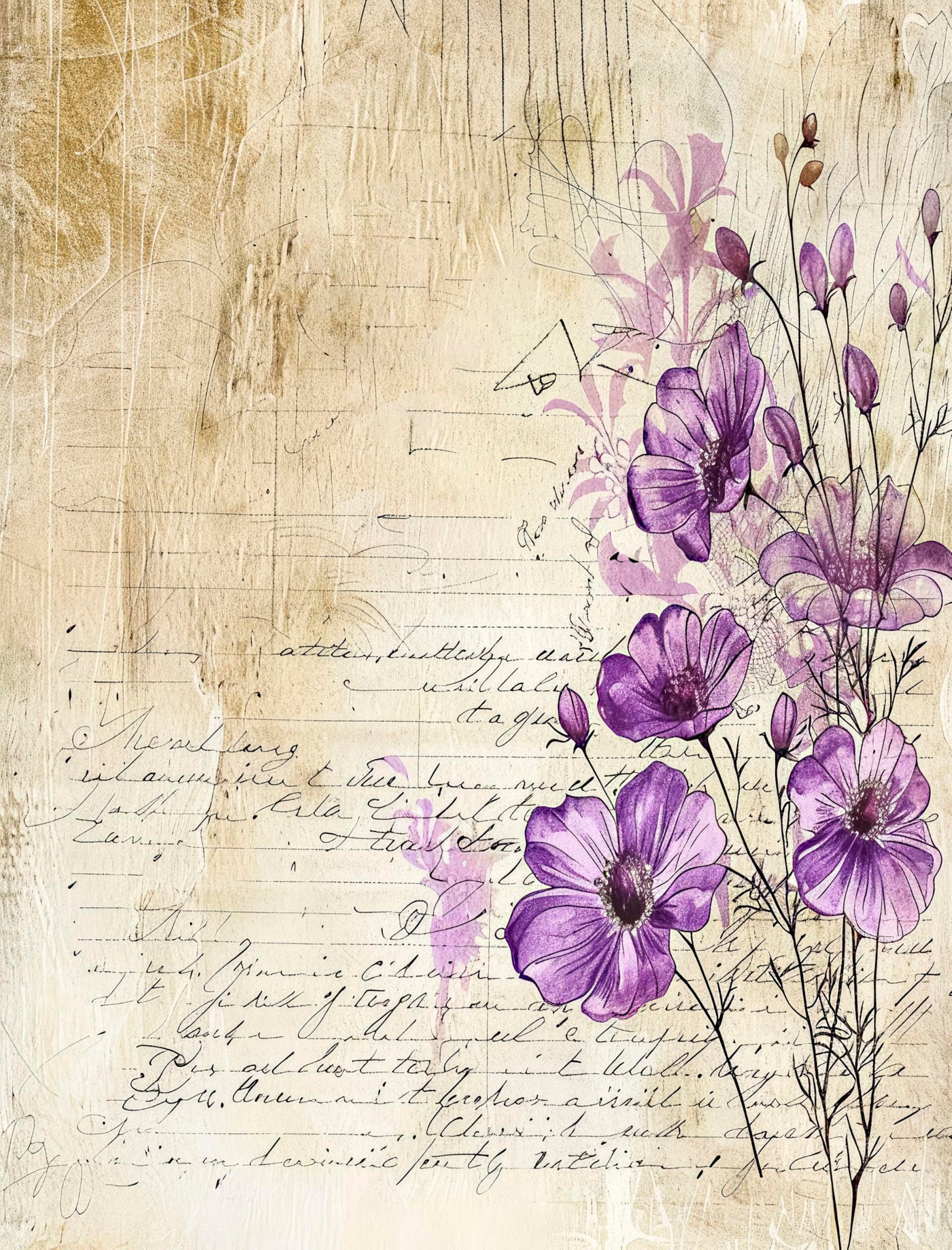 Decoupage Rice Papers - 6 Pieces | 6 Unique Designs | Versatile Decoupage Designs for Art Projects & Crafting by CRAFT KREATIVELY