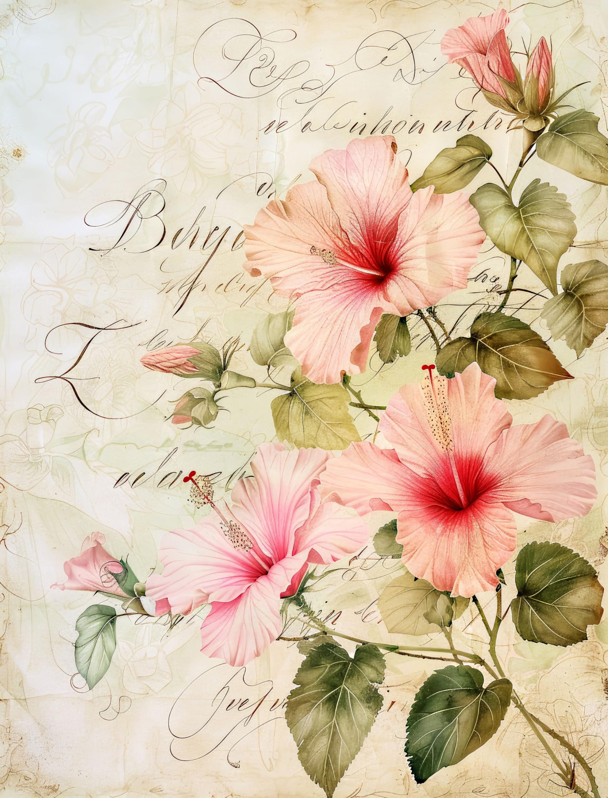 Decoupage Rice Papers - 6 Pieces | 6 Unique Designs | Versatile Decoupage Designs for Art Projects & Crafting by CRAFT KREATIVELY