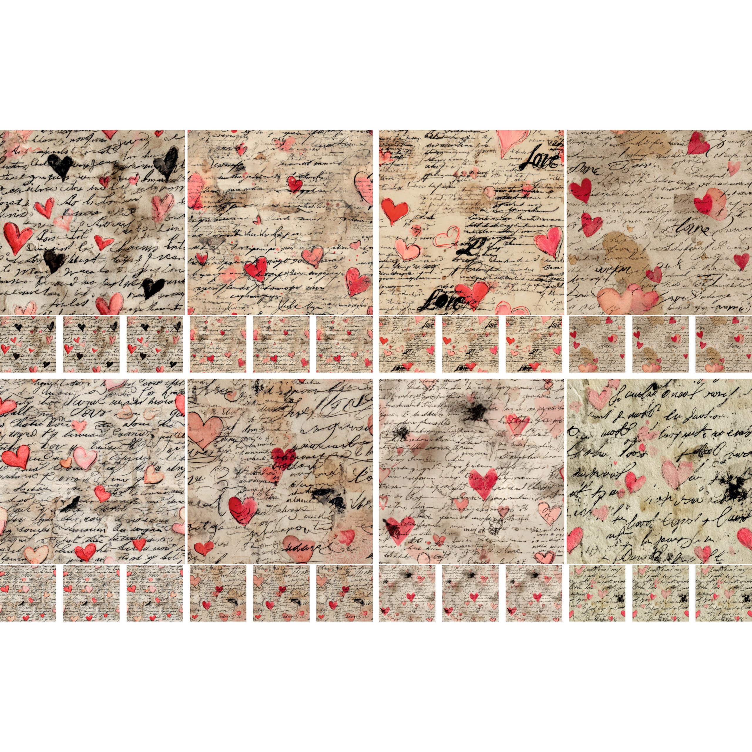 Decoupage Rice Papers - 4 Sheets | 8 Unique Designs | Versatile Christmas Designs for Art Projects & Crafting by CRAFT KREATIVELY