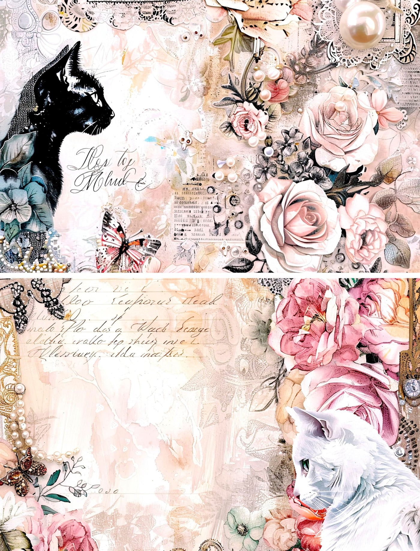 Decoupage Rice Papers - 6 Pieces | 6 Unique Designs | Versatile Decoupage Designs for Art Projects & Crafting by CRAFT KREATIVELY