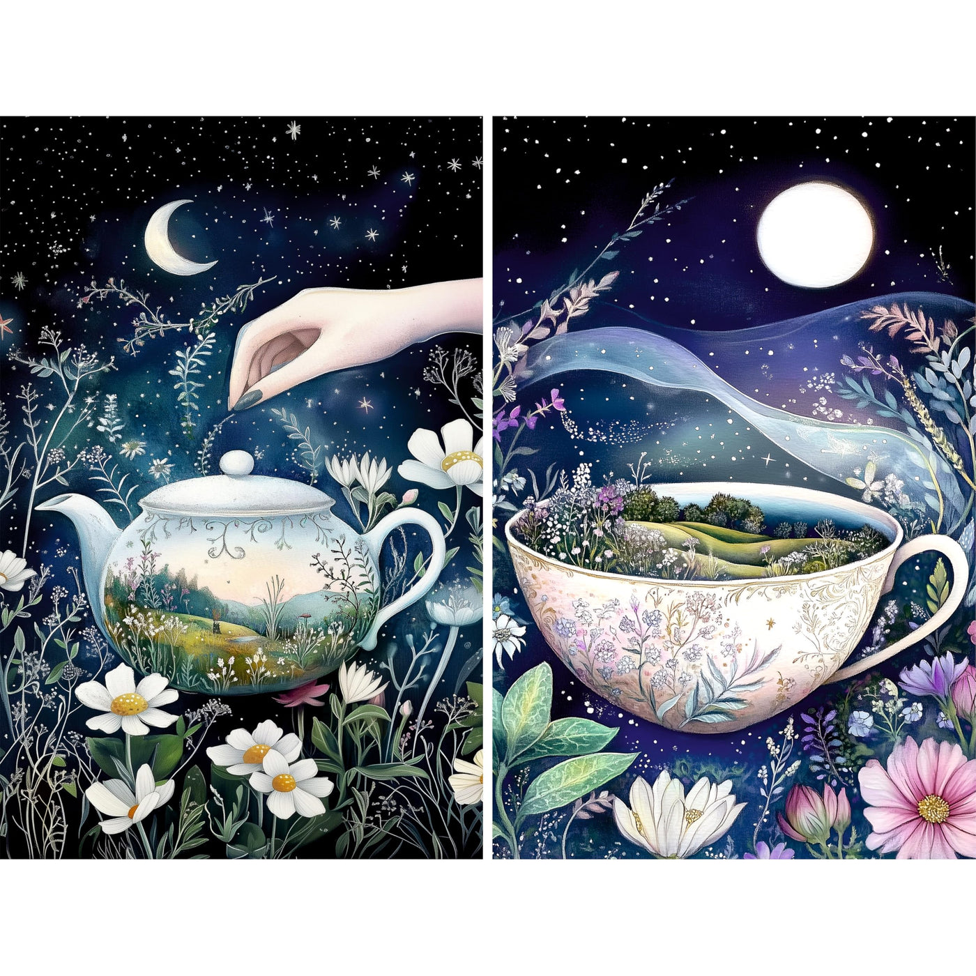 Decoupage Rice Paper, 20 x 26.5cm (6 Sheets) – 6x Decoupage Papers for Collage, Mixed Media, Card Making & Crafts, Decoupage by CRAFT KREATIVELY