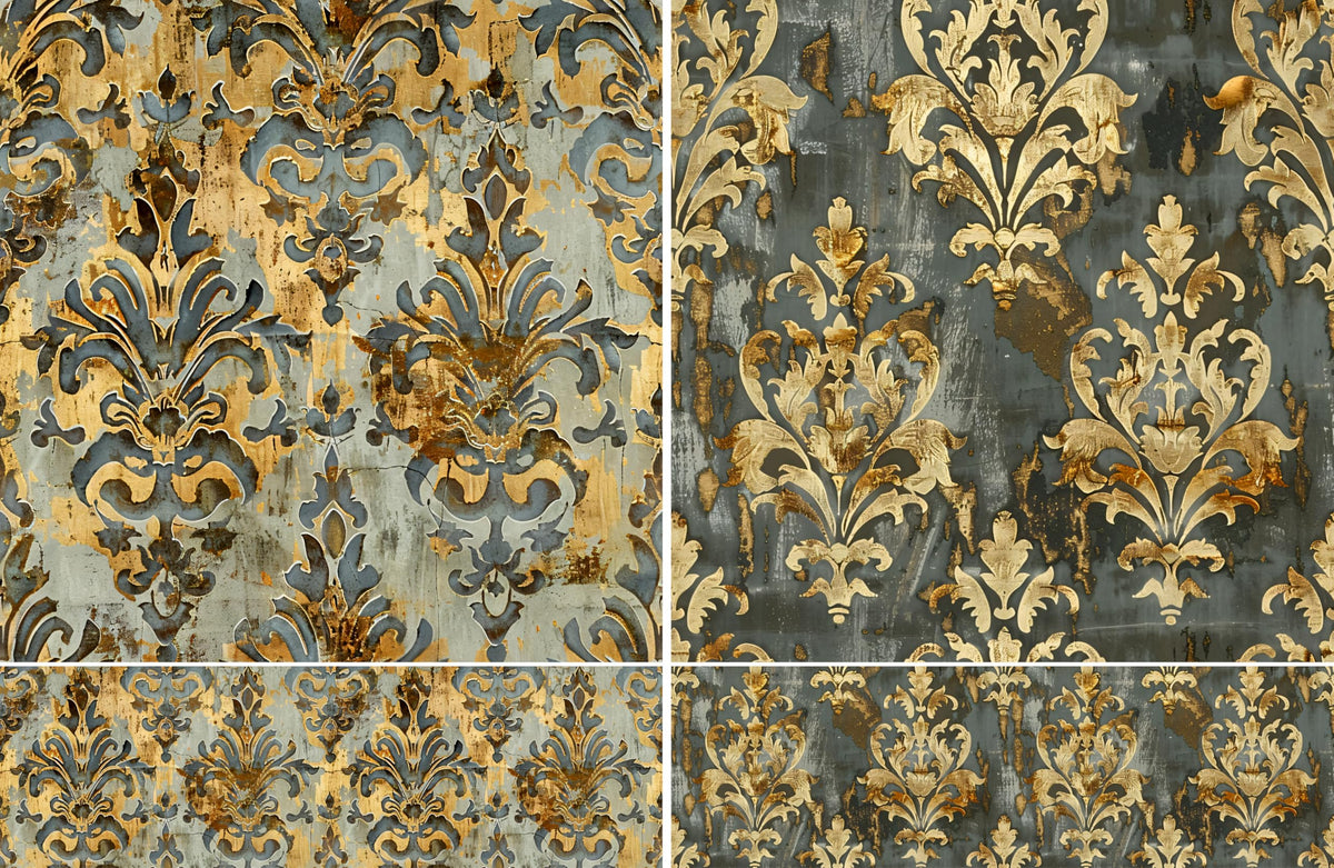 Square Rice Papers – Decoupage Paper Design for Furniture, Mixed Media, Cards & Crafts, Decoupage by CRAFT KREATIVELY