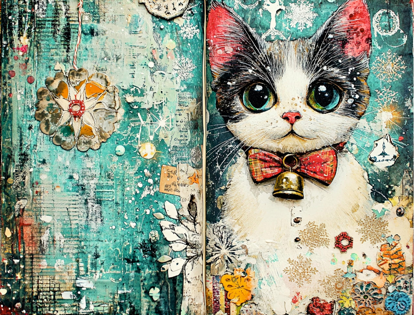 Decoupage Rice Papers - 6 Sheets | 6 Unique Designs | Versatile Christmas Designs for Art Projects & Crafting by CRAFT KREATIVELY