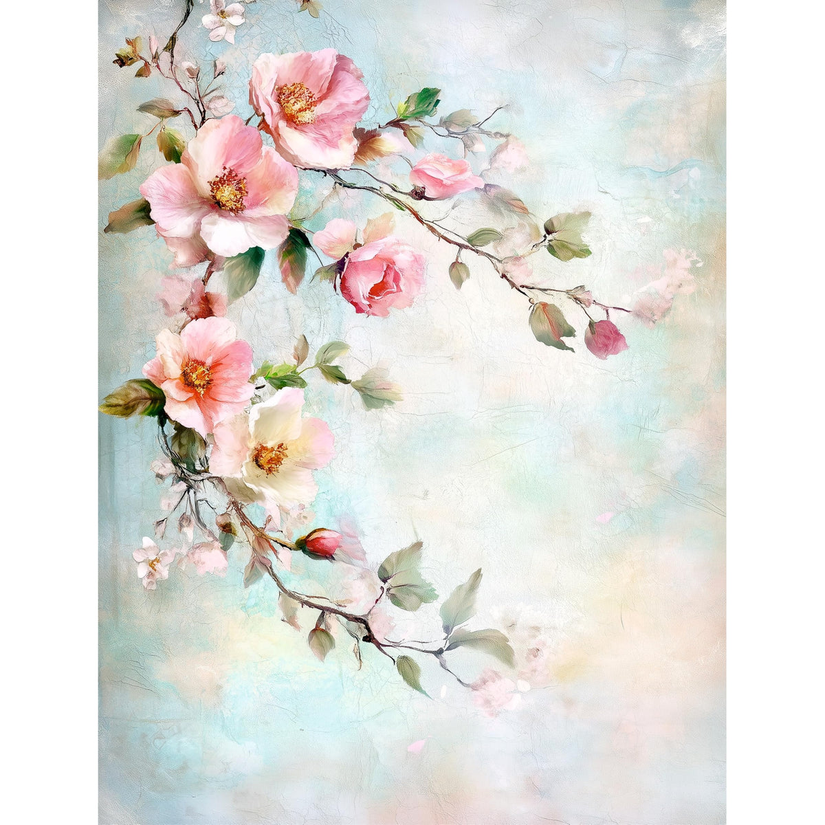 Sewing Rice Papers – Decoupage Paper Design for Furniture, Mixed Media, Cards & Crafts, Decoupage by CRAFT KREATIVELY