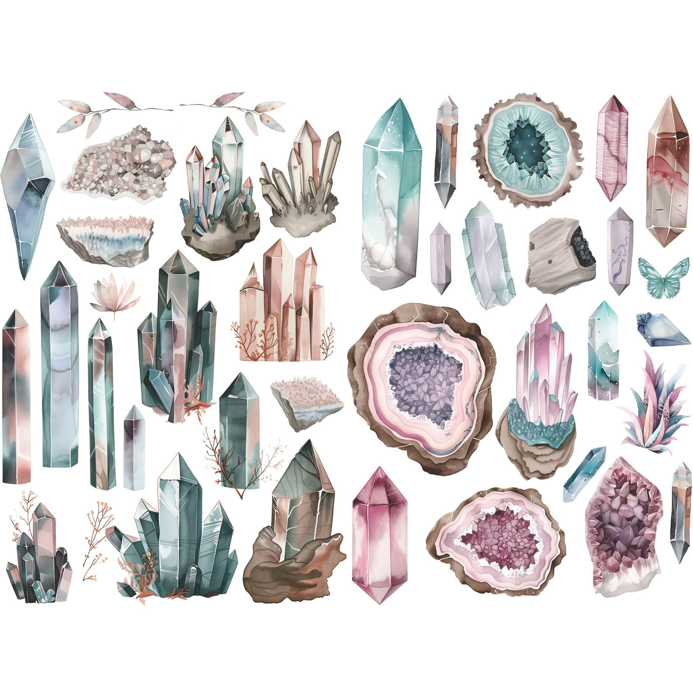 Bits n Pieces Decoupage Rice Paper, 8 x 10.5 inch - for Scrapbooking Cards Craft