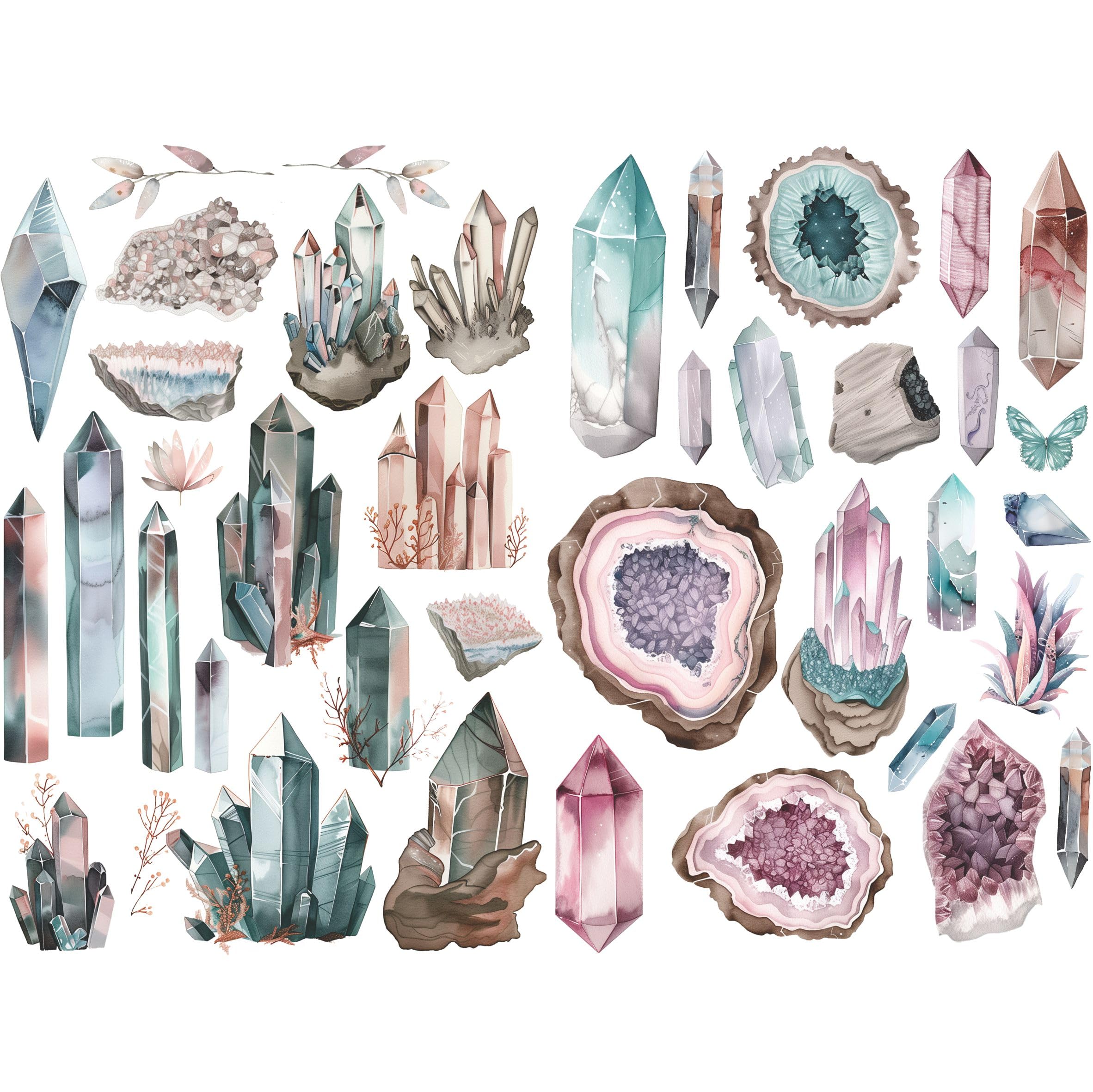 Bits n Pieces Decoupage Rice Paper, 8 x 10.5 inch - for Scrapbooking Cards Craft