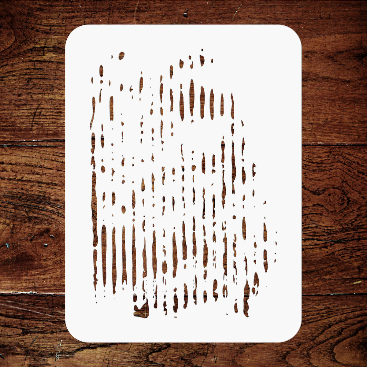 Grunge Lines Layering Stencil, 11.43 x 16.51 cm - Layering use to add Texture and Design