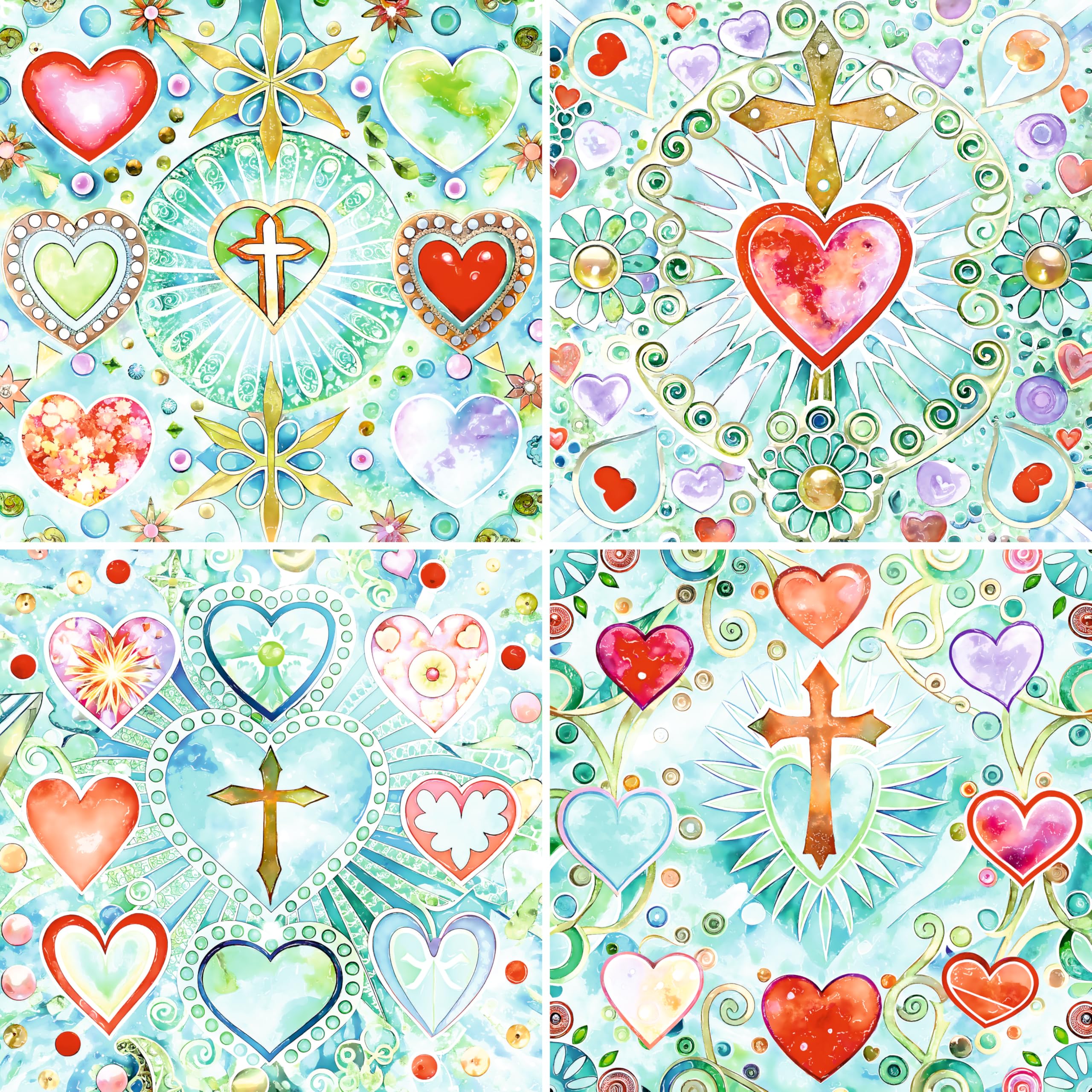 Christian Rice Papers – Decoupage Paper Design for Furniture, Mixed Media, Cards & Crafts, Decoupage by CRAFT KREATIVELY