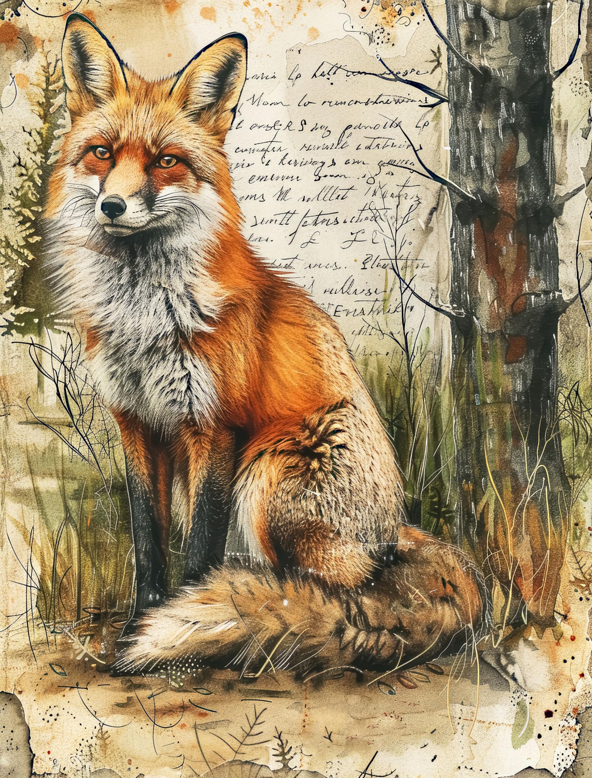 Animal Rice Papers – Decoupage Paper 6x Designs for Collage, Mixed Media, Card Making & Crafts, Decoupage by CRAFT KREATIVELY