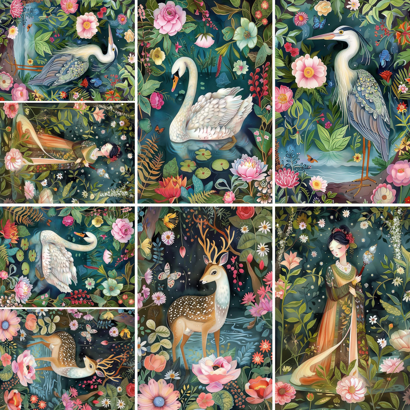 Animal Smalls Rice Papers – Decoupage Paper 16x Designs for Collage, Mixed Media, Card Making & Crafts, Decoupage by CRAFT KREATIVELY