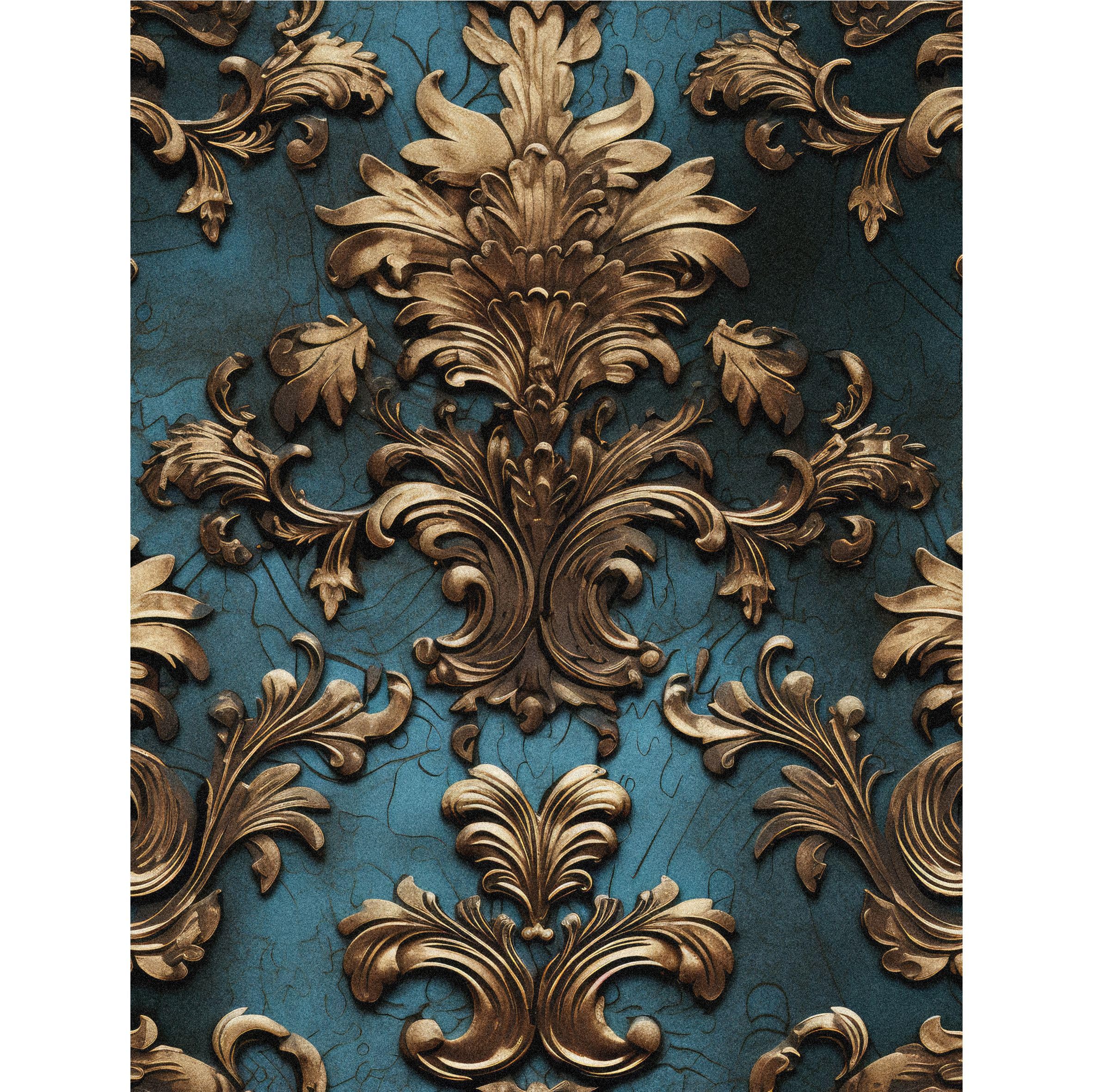 Embossed Rice Paper – for Decoupage Scrapbooking Cards Crafts