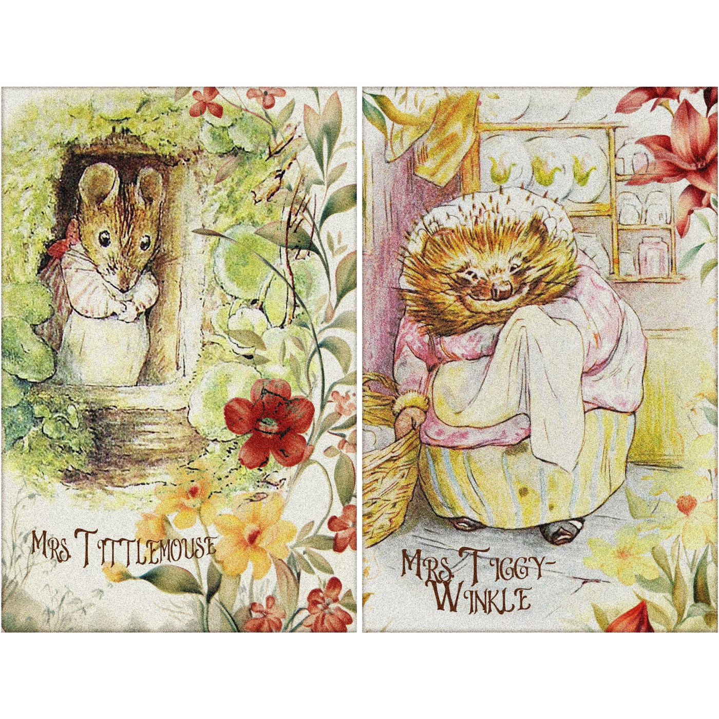 Post Card Rice Paper – for Decoupage Scrapbooking Crafts
