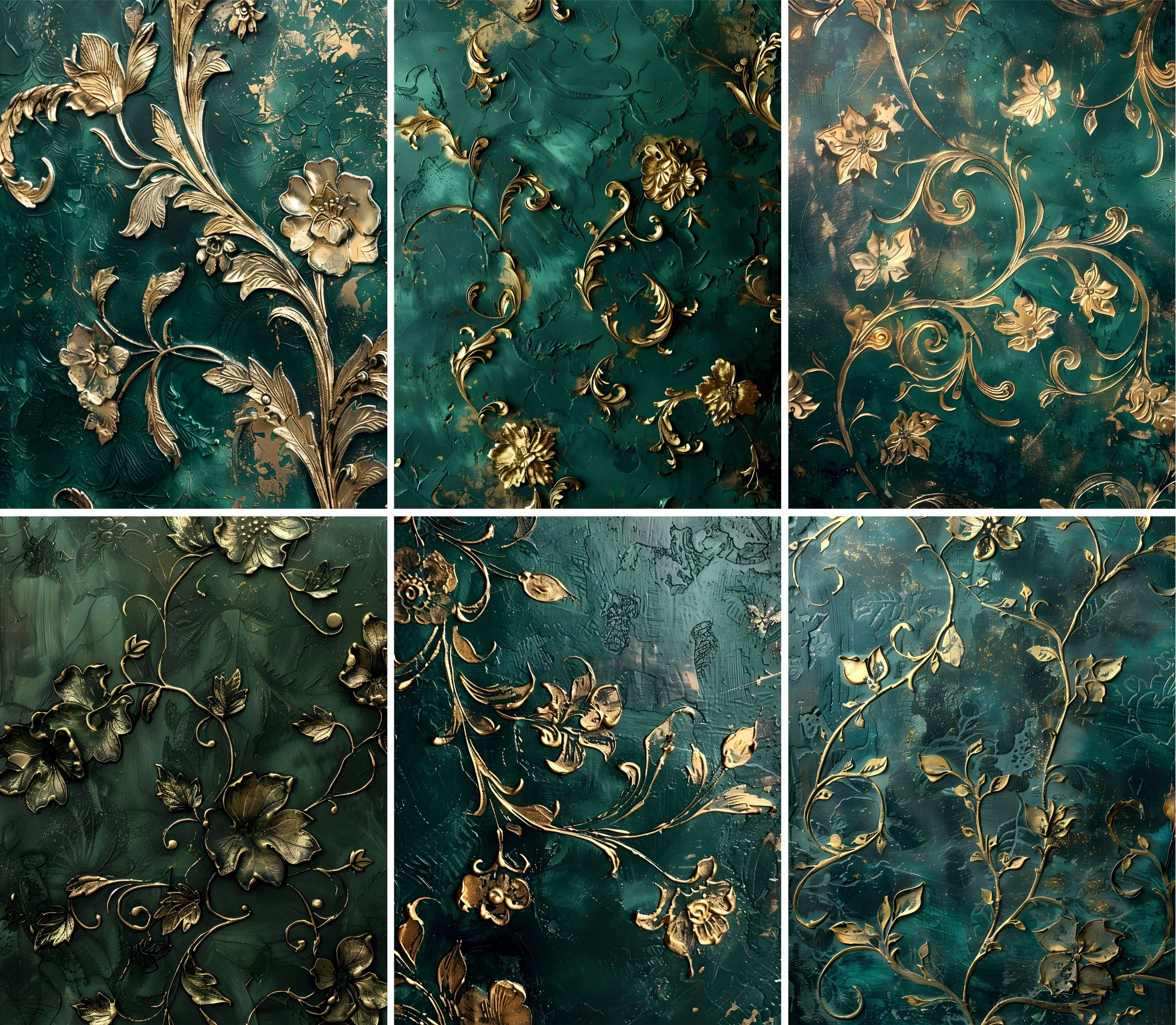 Embossed Rice Paper – for Decoupage Scrapbooking Cards Crafts
