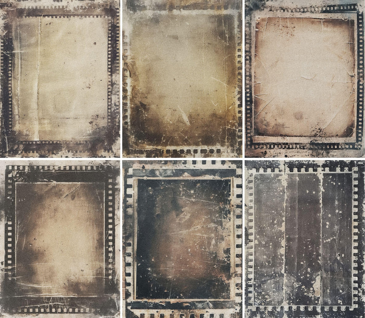 Vintage Grunge Rice Paper – for Decoupage Scrapbooking Cards Crafts