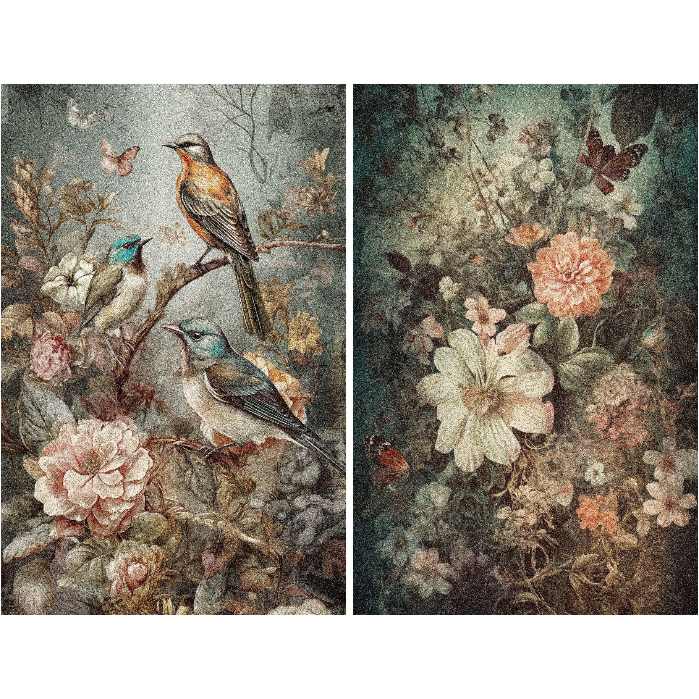 Post Card Rice Paper – for Decoupage Scrapbooking Crafts