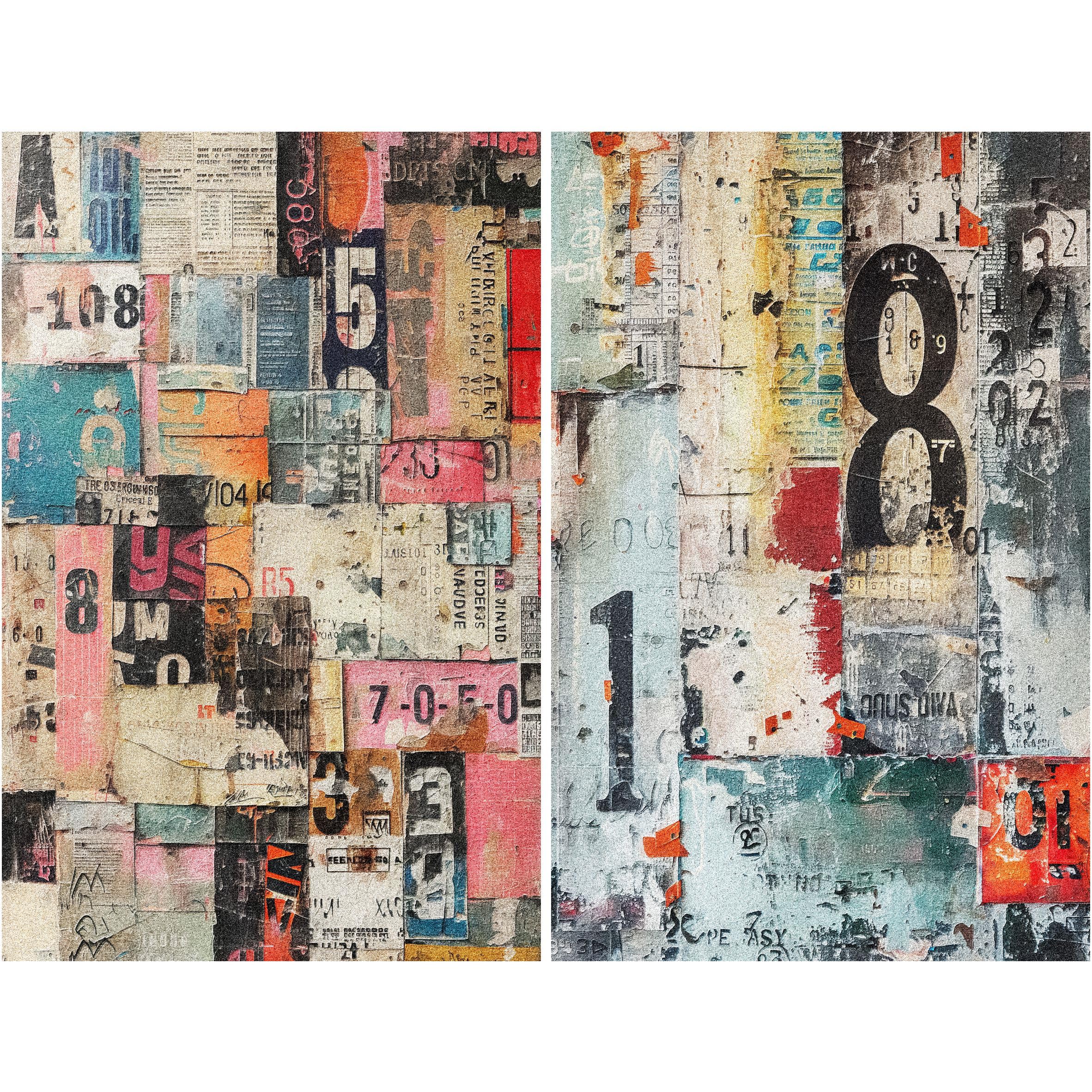 Post Card Rice Paper – for Decoupage Scrapbooking Crafts