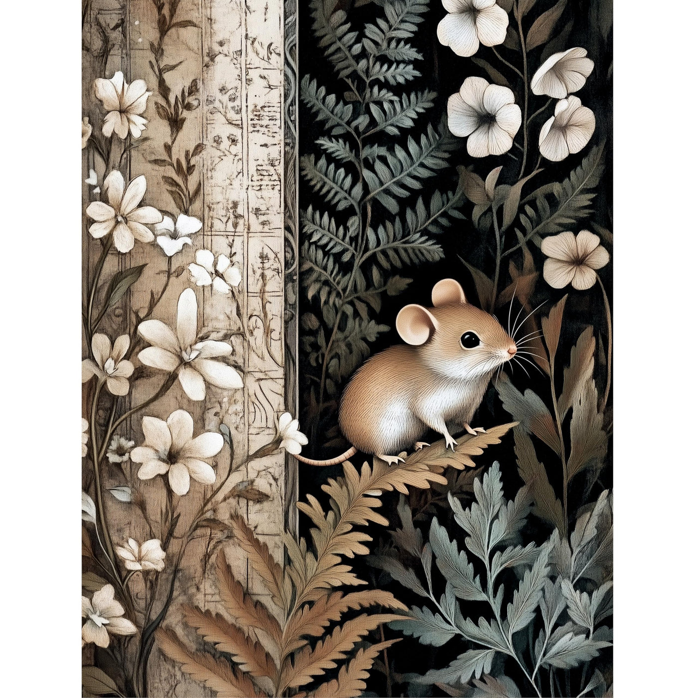 Botanical Rice Papers – Decoupage Paper Design for Furniture, Mixed Media, Cards & Crafts, Decoupage by CRAFT KREATIVELY