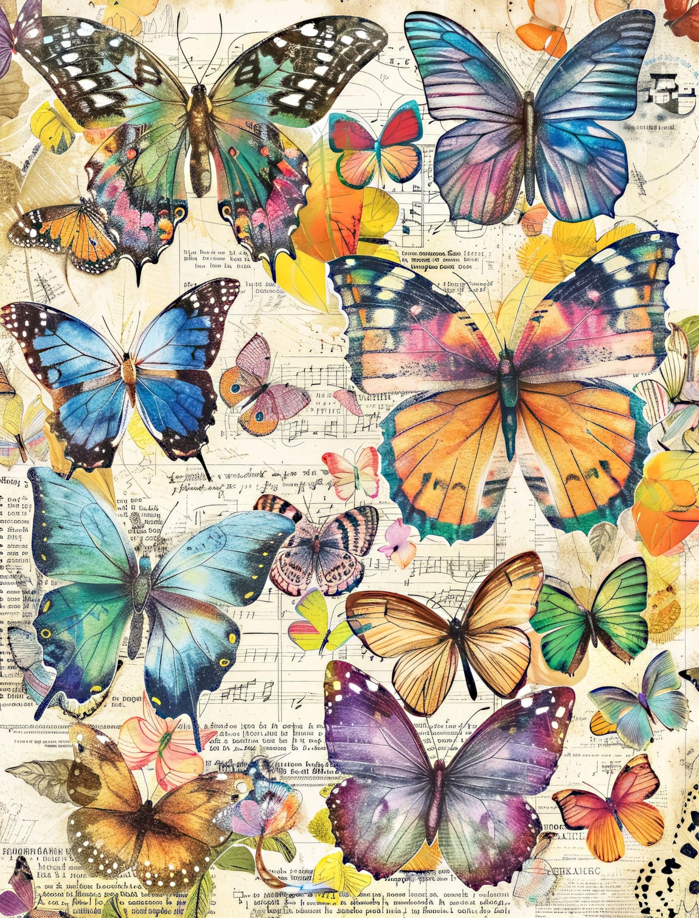 Animal Rice Papers – Decoupage Paper 6x Designs for Collage, Mixed Media, Card Making & Crafts, Decoupage by CRAFT KREATIVELY