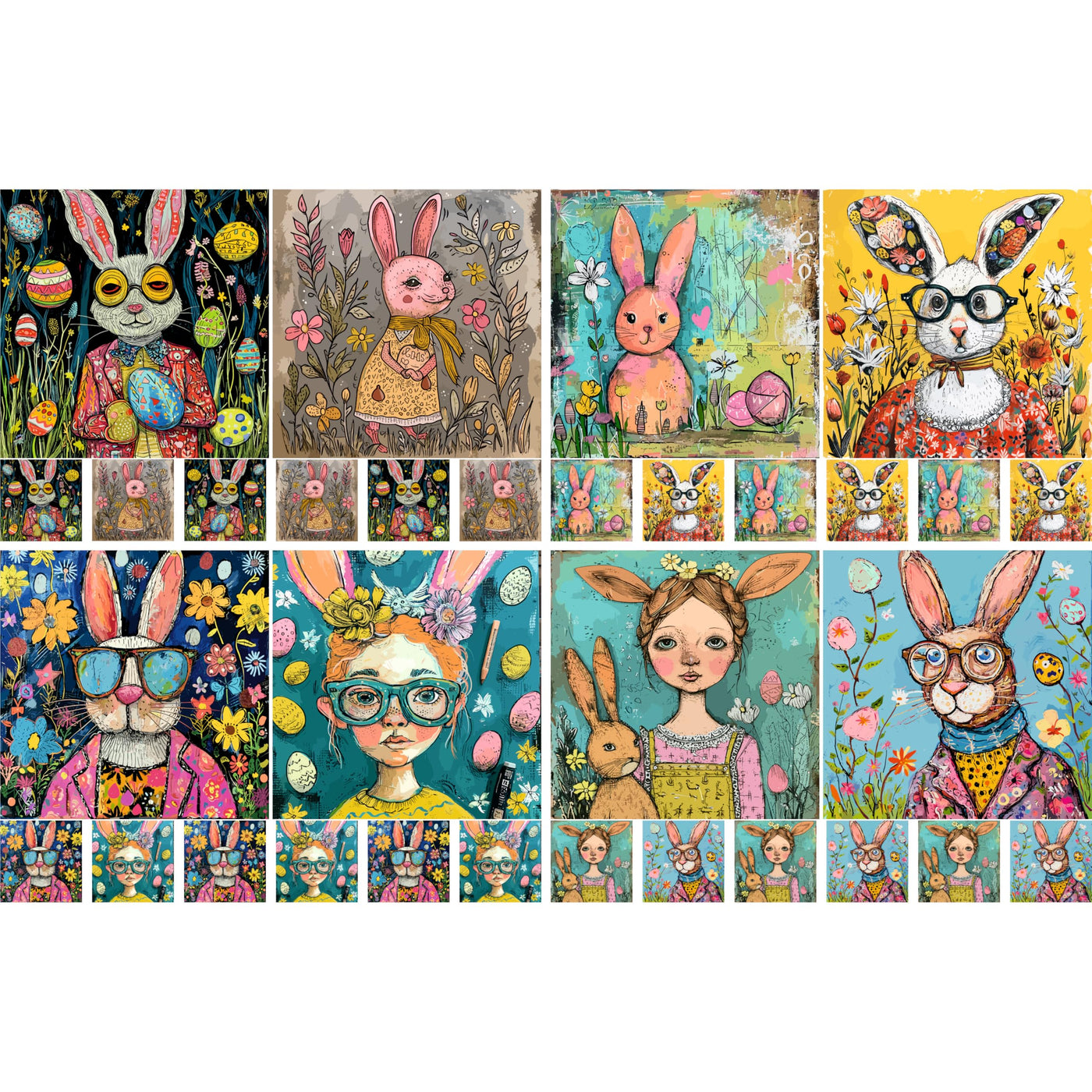 Decoupage Rice Papers - 4 Pages | 8 Unique Designs | Versatile Christmas Designs for Art Projects & Crafting by CRAFT KREATIVELY