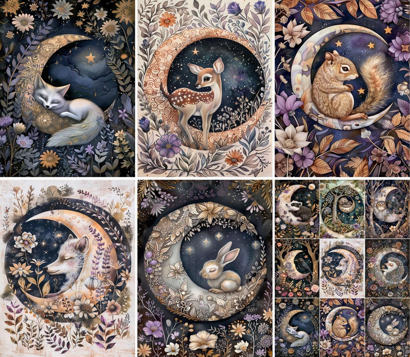 Cameos Rice Paper - for Decoupage Furniture Print Crafts