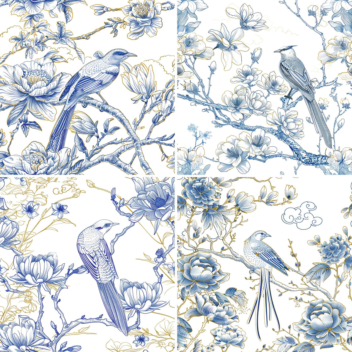 Square Rice Papers – Decoupage Paper Design for Furniture, Mixed Media, Cards & Crafts, Decoupage by CRAFT KREATIVELY