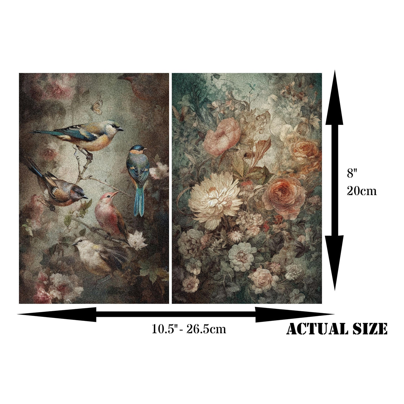 Post Card Rice Paper – for Decoupage Scrapbooking Crafts