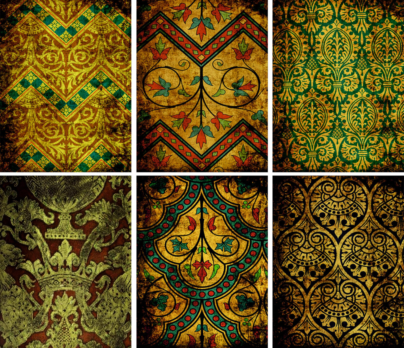 Decoupage Rice Paper, 20 x 26.5cm (6 Sheets) – 6x Decoupage Papers for Collage, Mixed Media, Card Making & Crafts, Decoupage by CRAFT KREATIVELY