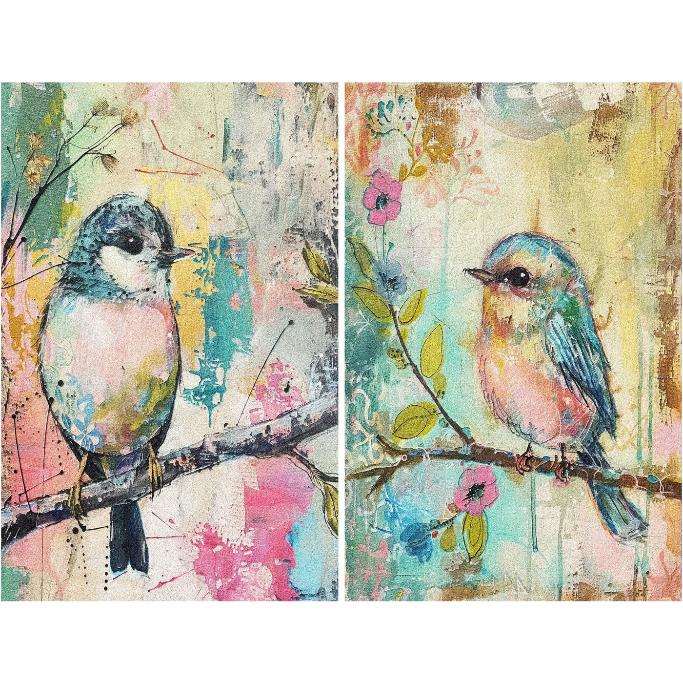 Post Card Rice Paper – for Decoupage Scrapbooking Crafts