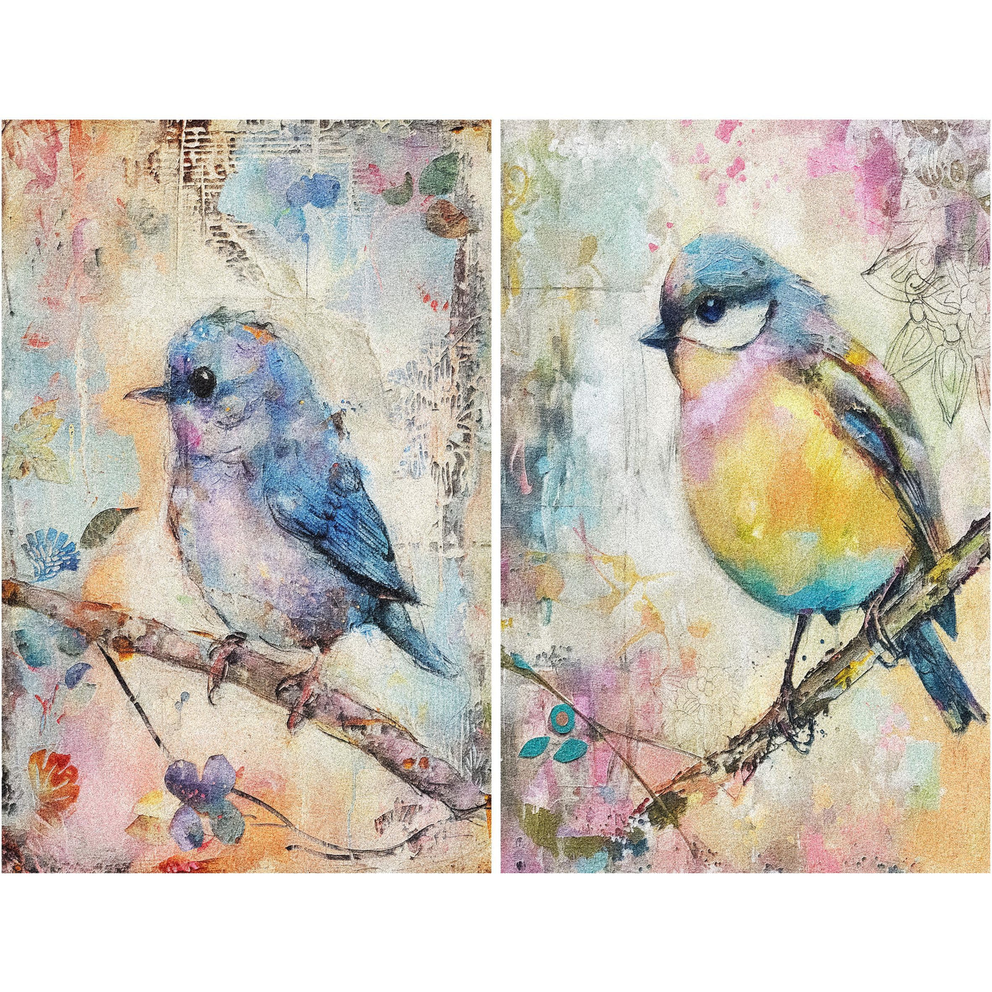Post Card Rice Paper – for Decoupage Scrapbooking Crafts