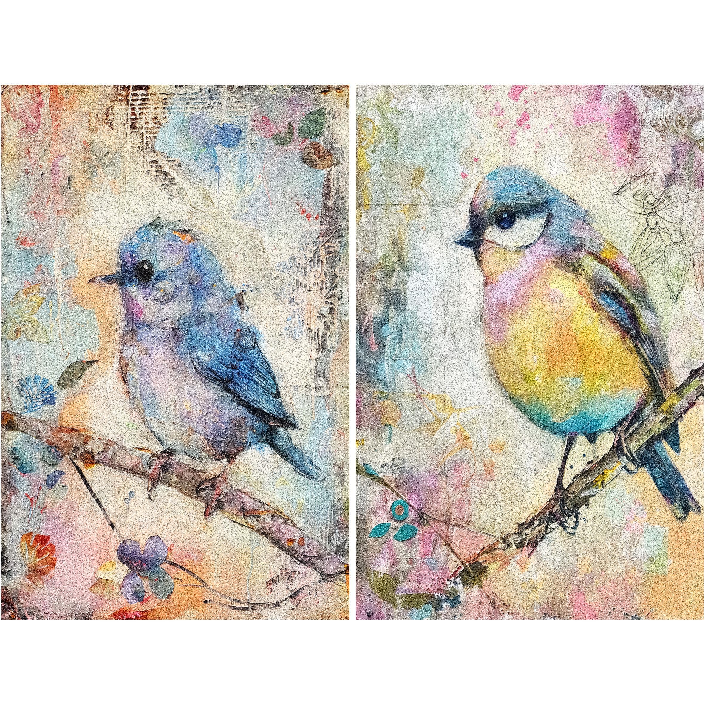 Post Card Rice Paper – for Decoupage Scrapbooking Crafts