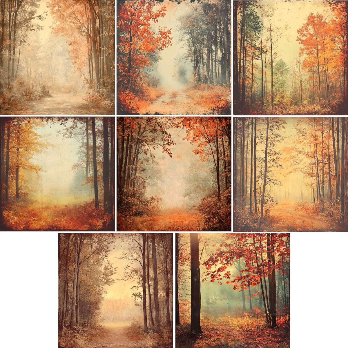 Scenic Rice Papers – Decoupage Paper 8x Designs for Collage, Mixed Media, Card Making & Crafts, Decoupage by CRAFT KREATIVELY