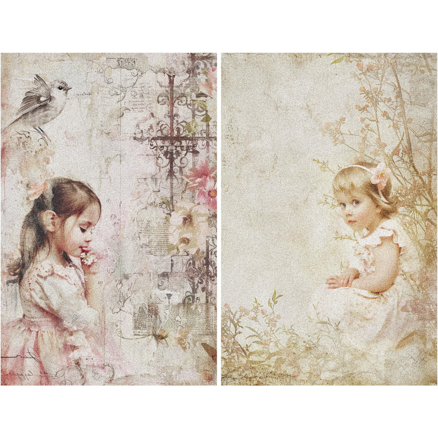 Post Card Rice Paper – for Decoupage Scrapbooking Crafts