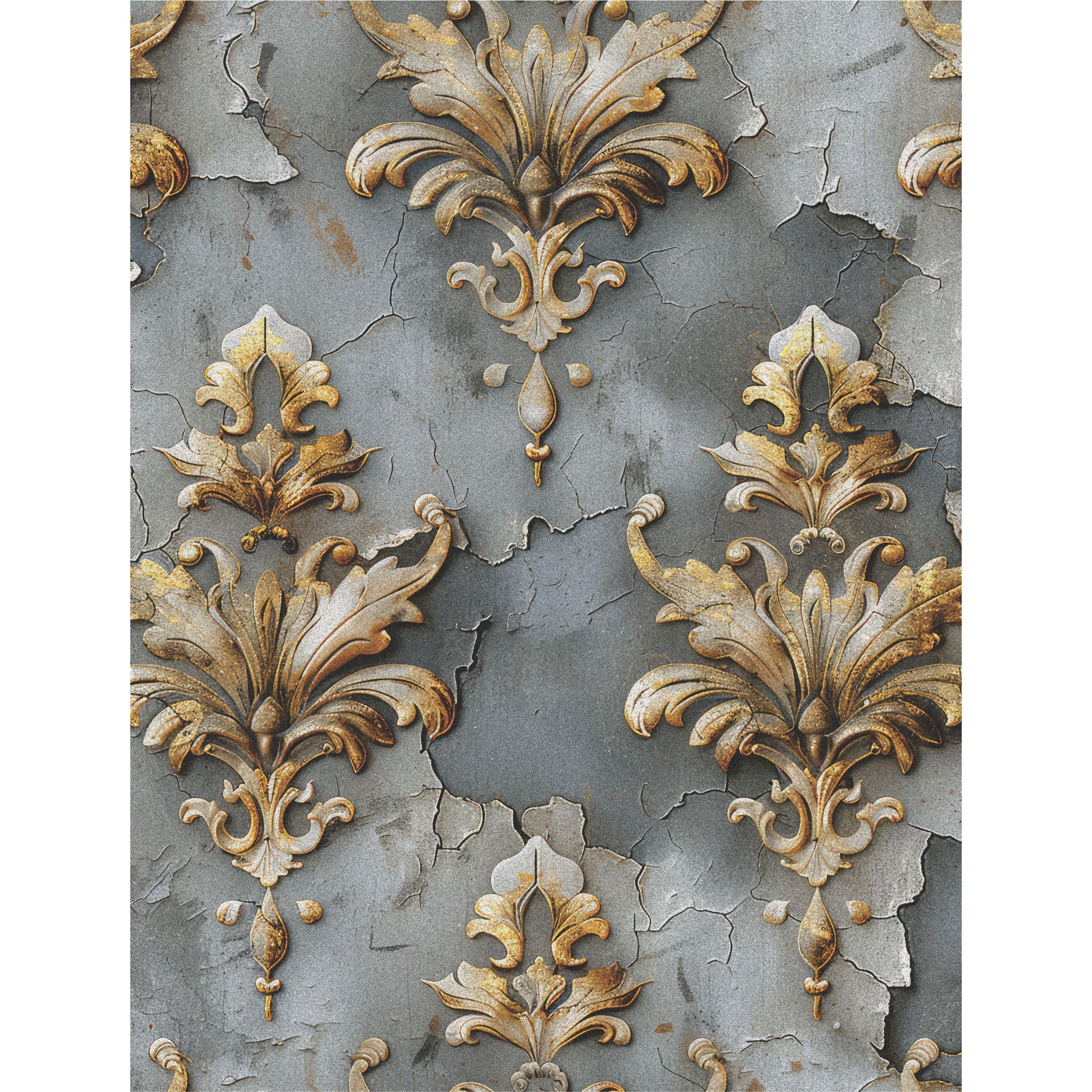 Embossed Rice Paper – for Decoupage Scrapbooking Cards Crafts