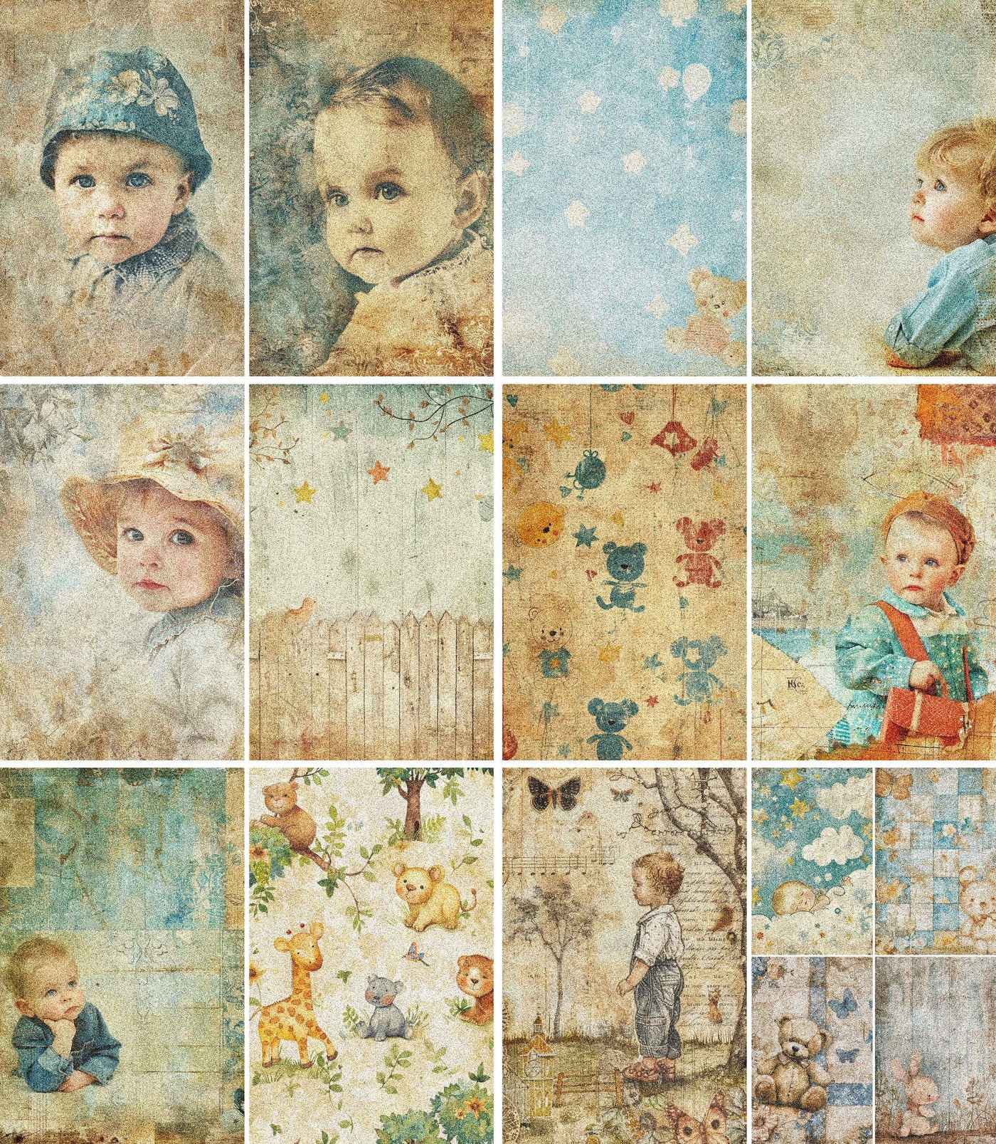 Post Card Rice Paper – for Decoupage Scrapbooking Crafts