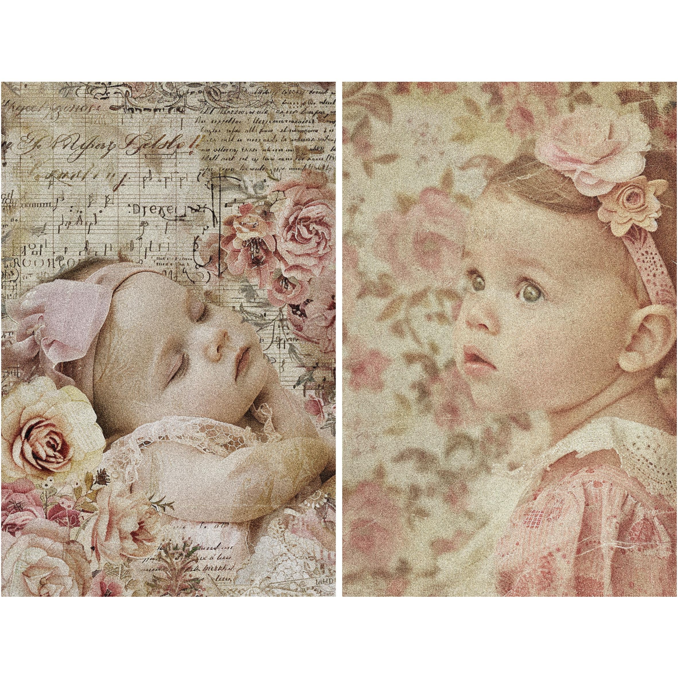 Post Card Rice Paper – for Decoupage Scrapbooking Crafts