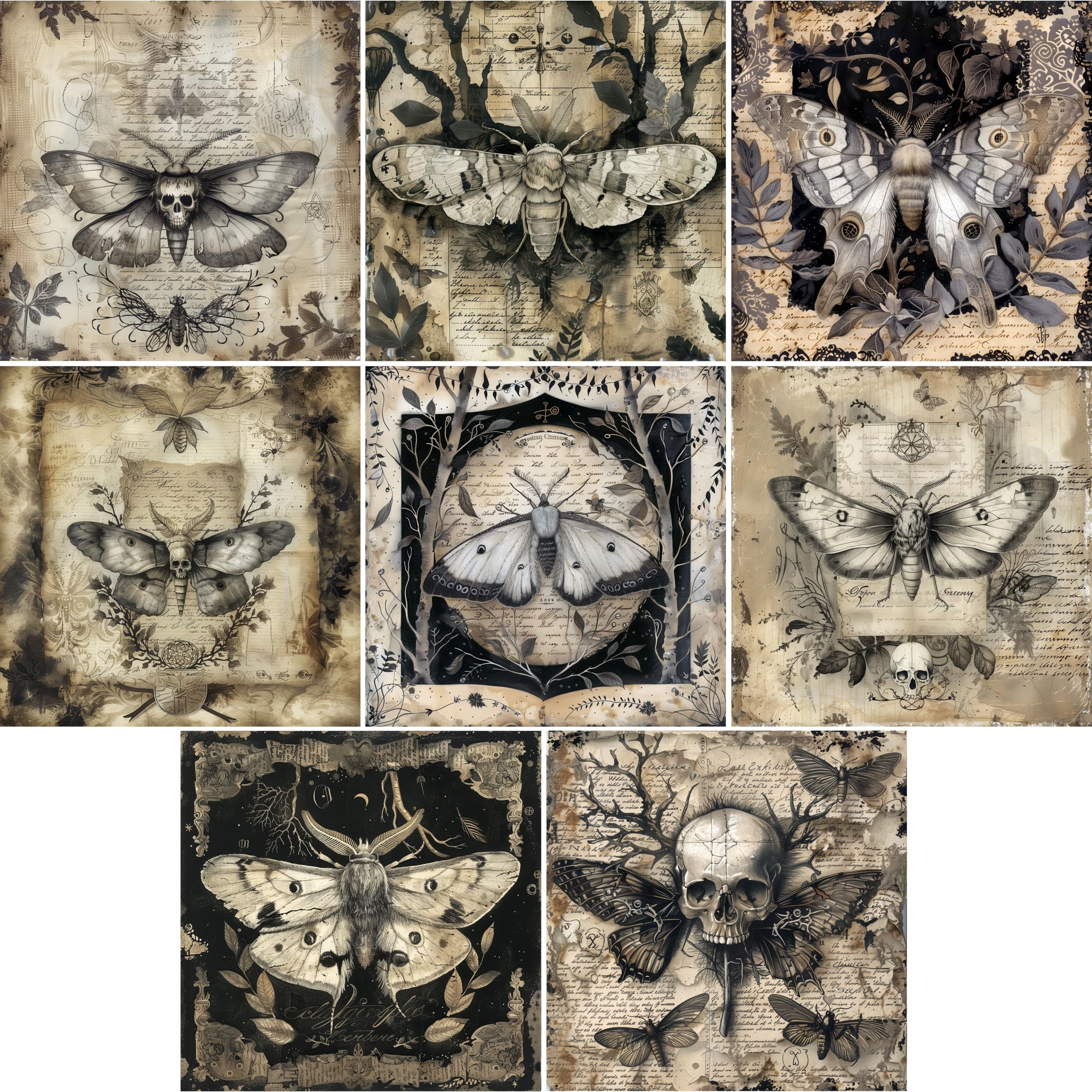 Animal Squares Rice Papers, 29 x 29cm (2 Sheets) – Decoupage Paper 8x Designs for Collage, Mixed Media, Card Making & Crafts, Decoupage by CRAFT KREATIVELY