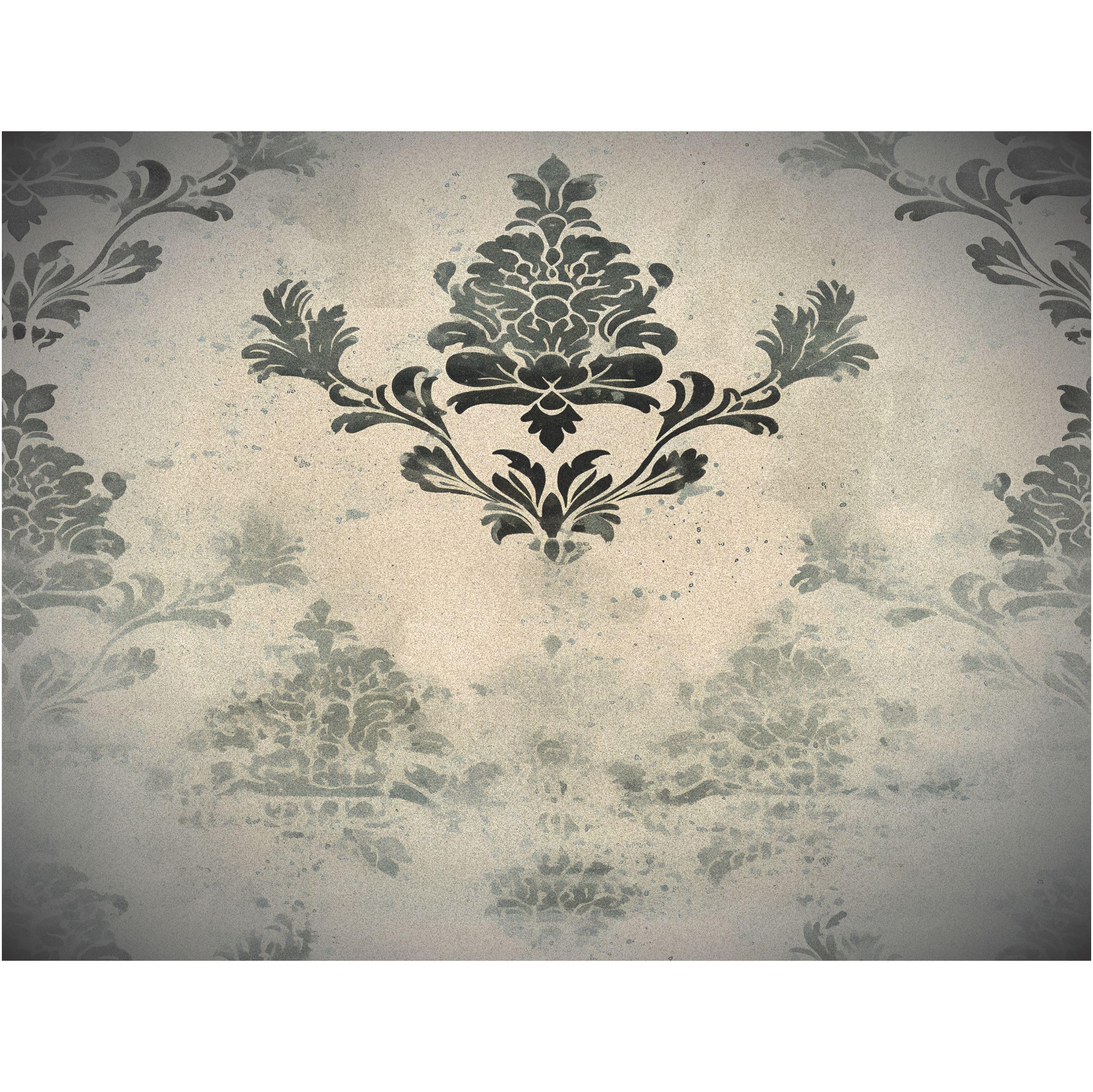 Faded Damask Rice Paper, 20 x 26,6cm (6pc) - 6 Designs for Scrapbooking Cards Crafts, Decoupage by CRAFT KREATIVELY