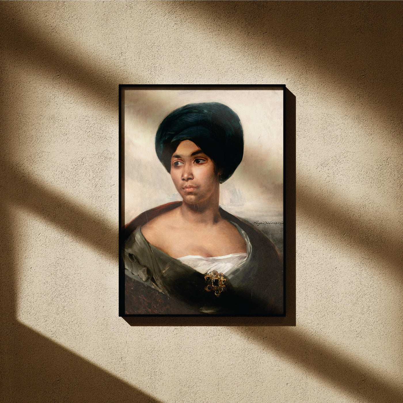 Antique African Portraits Rice Paper - Mulberry Paper for Decoupage Furniture Print Crafts