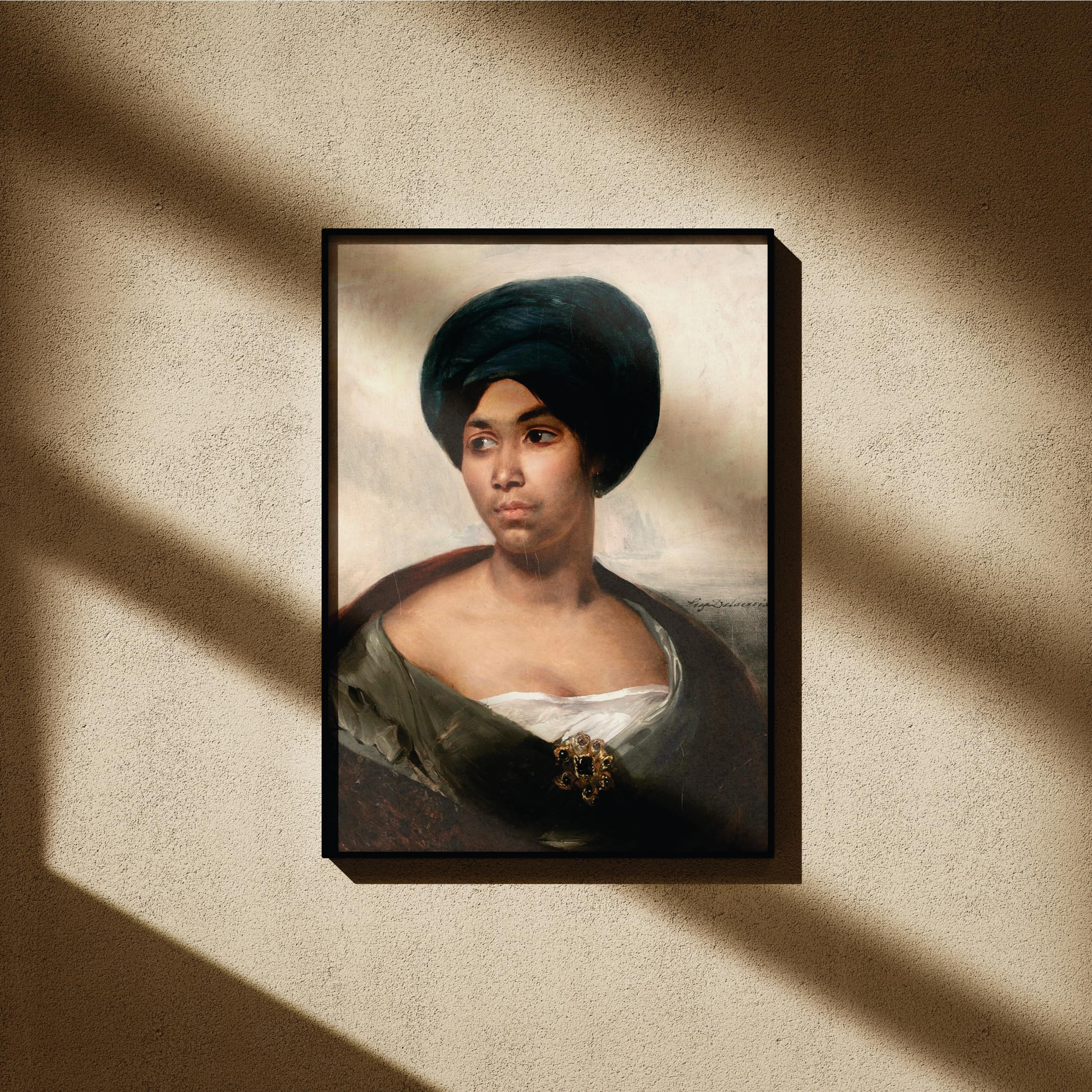 Antique African Portraits Rice Paper - Mulberry Paper for Decoupage Furniture Print Crafts