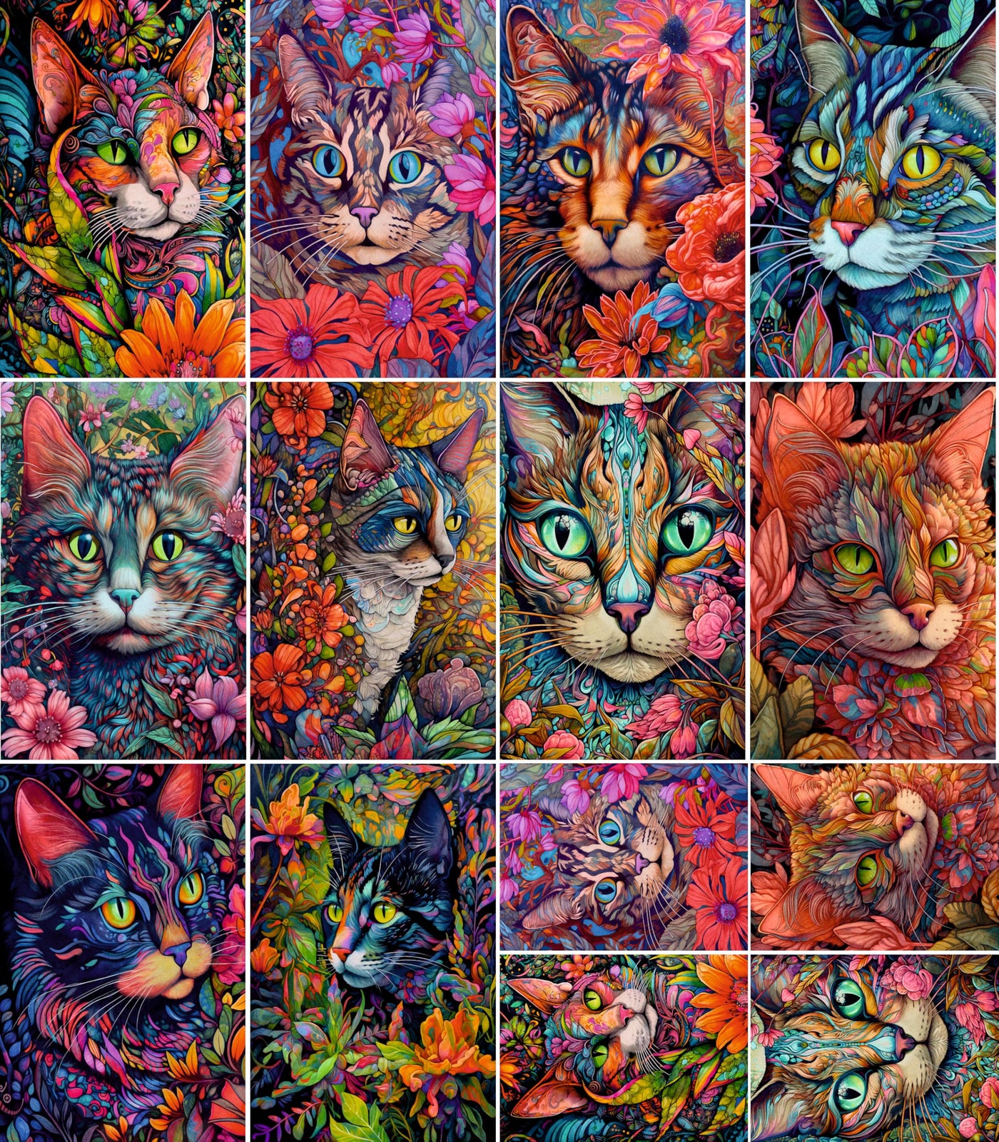 Decoupage Rice Paper, 20 x 26.5cm (6 Sheets) – 6x Decoupage Papers for Collage, Mixed Media, Card Making & Crafts, Decoupage by CRAFT KREATIVELY